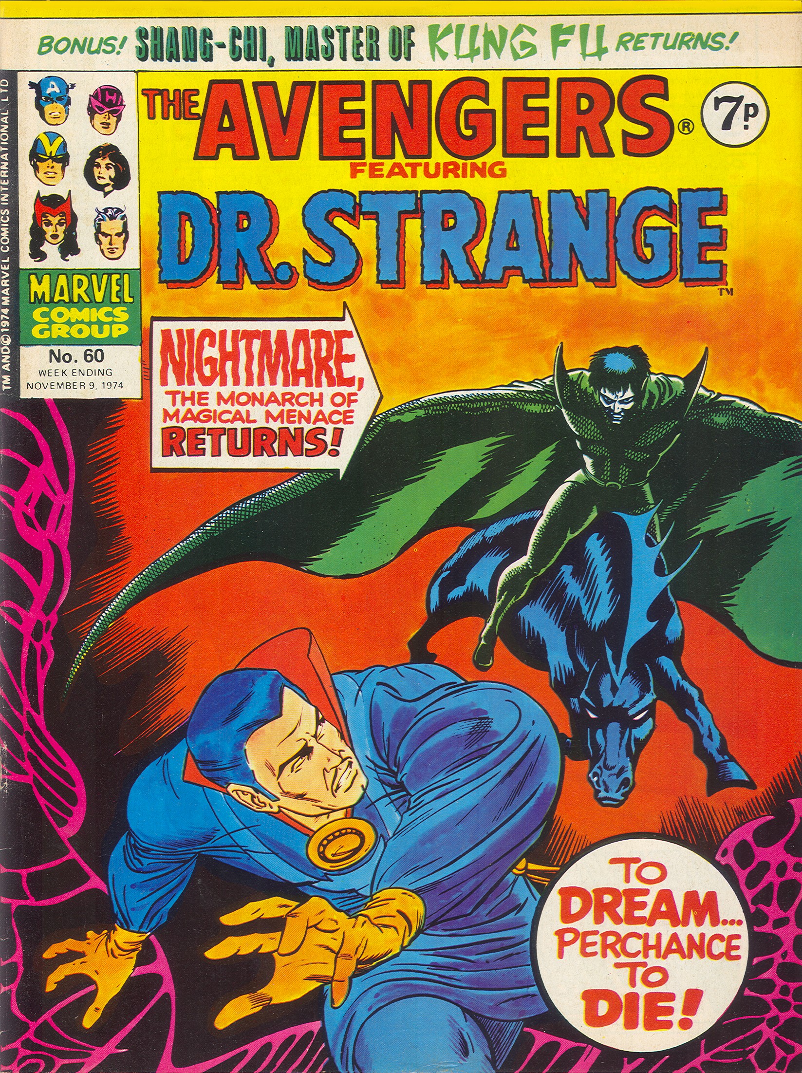 Read online The Avengers (1973) comic -  Issue #60 - 1