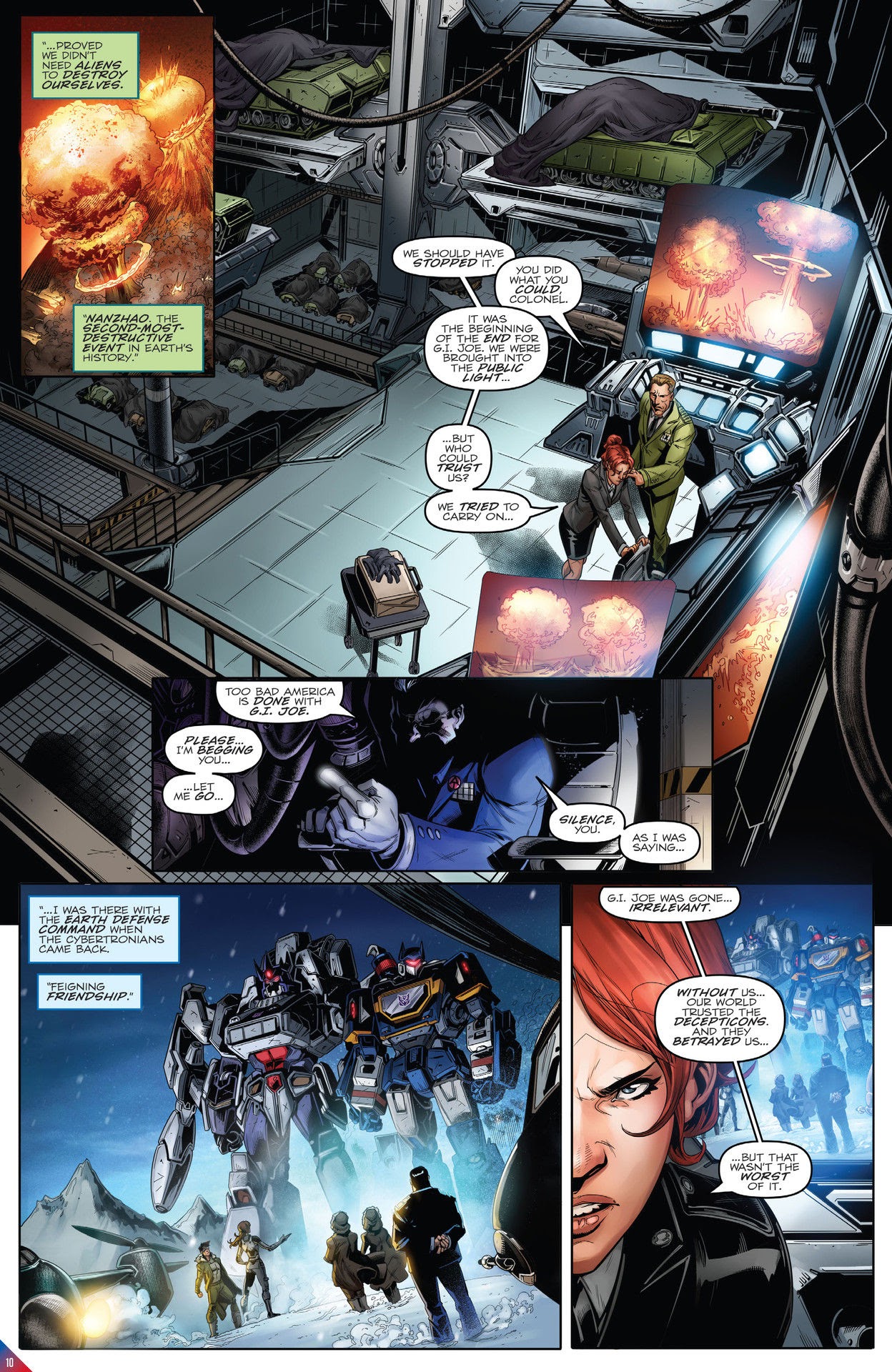 Read online Transformers: The IDW Collection Phase Three comic -  Issue # TPB 1 (Part 1) - 10