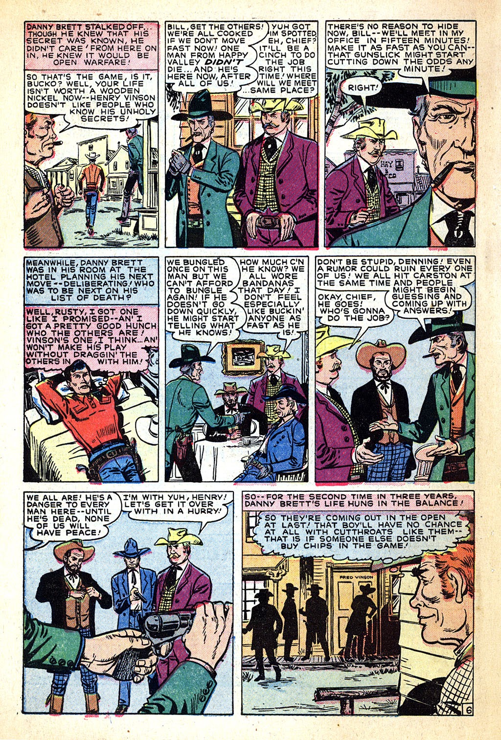 Read online Western Thrillers (1954) comic -  Issue #1 - 30