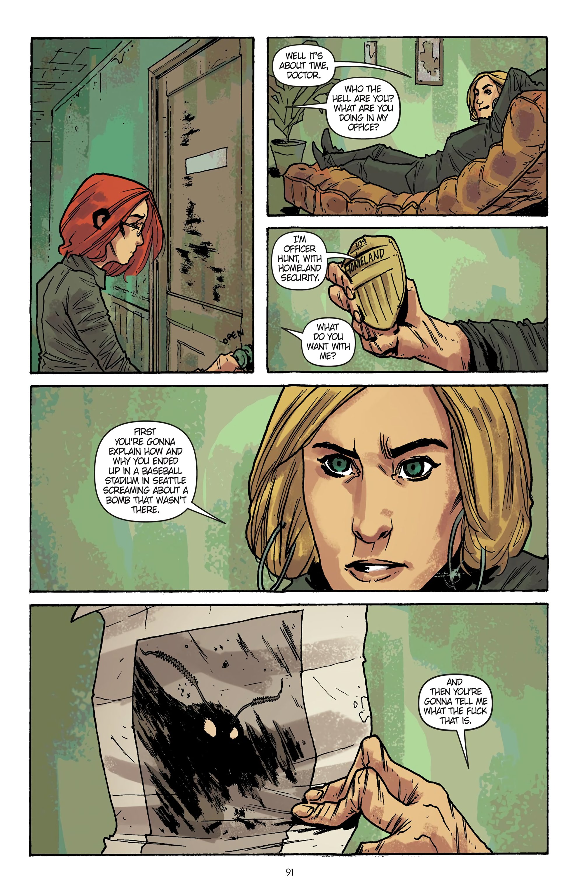 Read online Hustle and Heart: Foretold comic -  Issue # TPB - 91