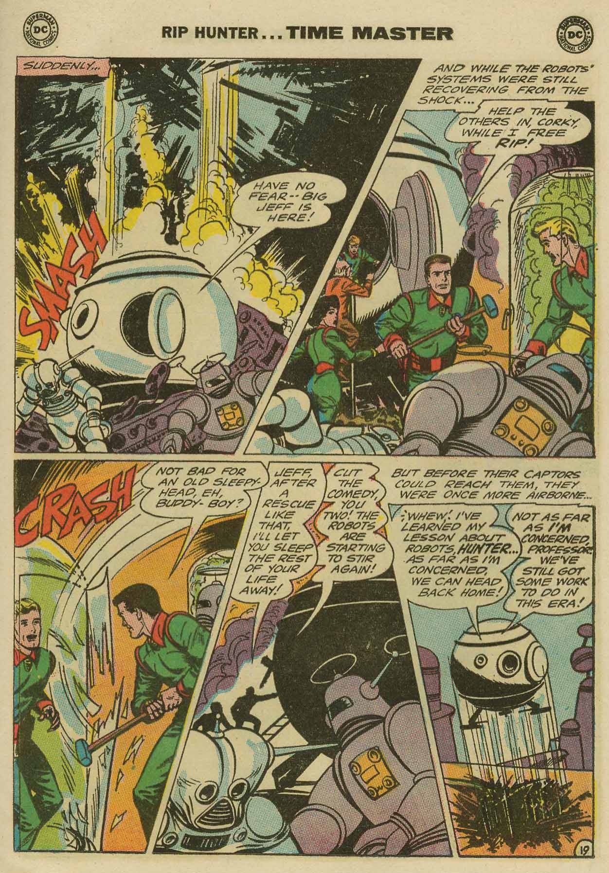 Read online Rip Hunter...Time Master comic -  Issue #27 - 25