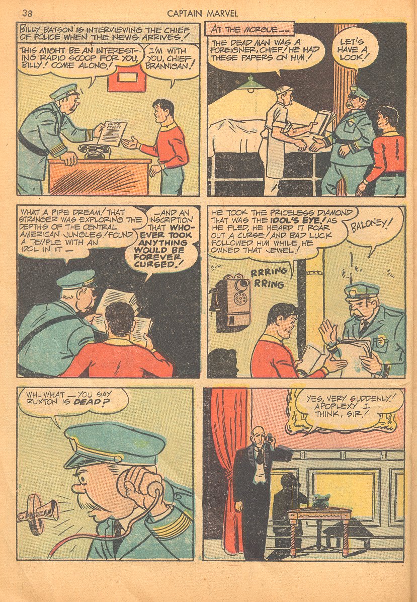 Read online Captain Marvel Adventures comic -  Issue #13 - 34
