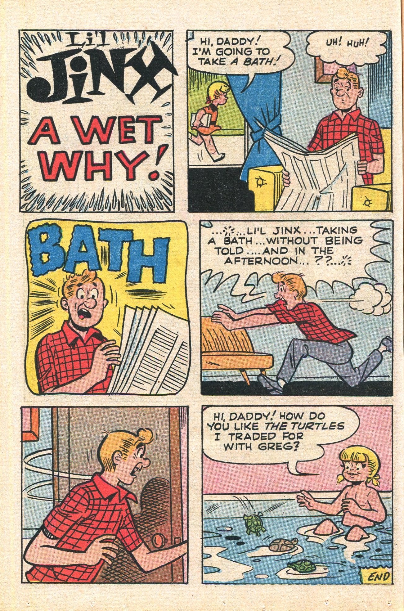 Read online Reggie's Wise Guy Jokes comic -  Issue #9 - 48