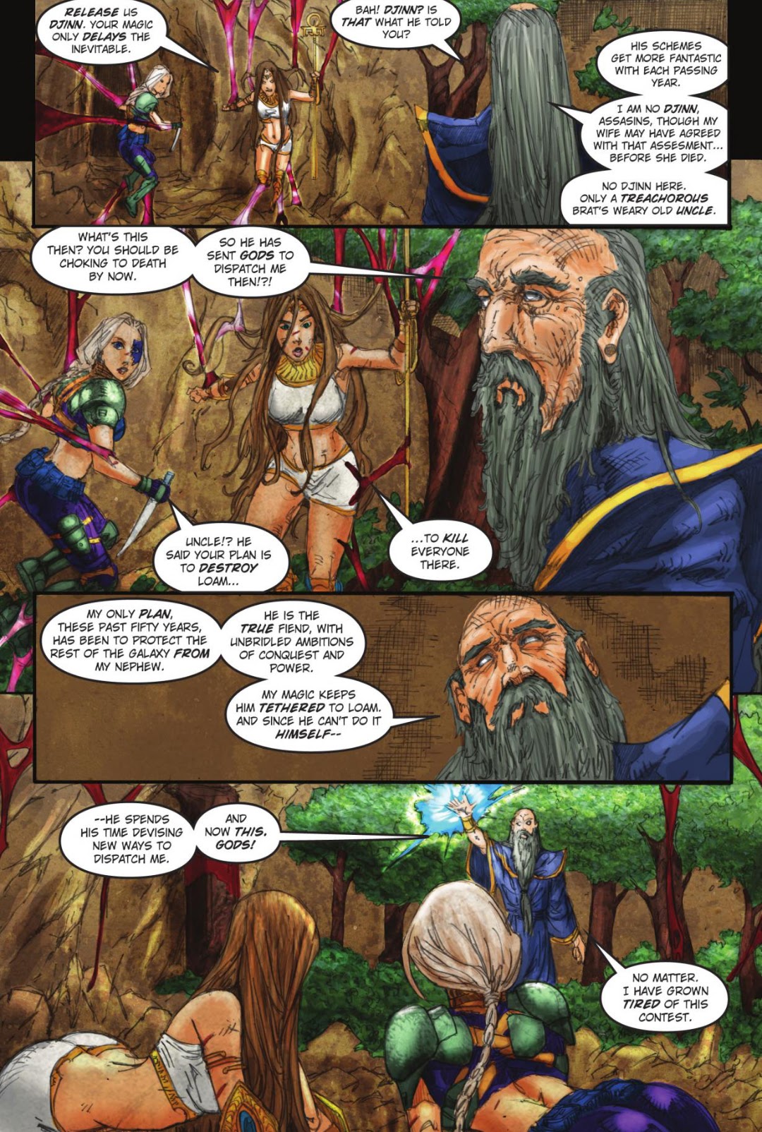 Read online 10th Muse vs. Legend of Isis comic -  Issue #2 - 19