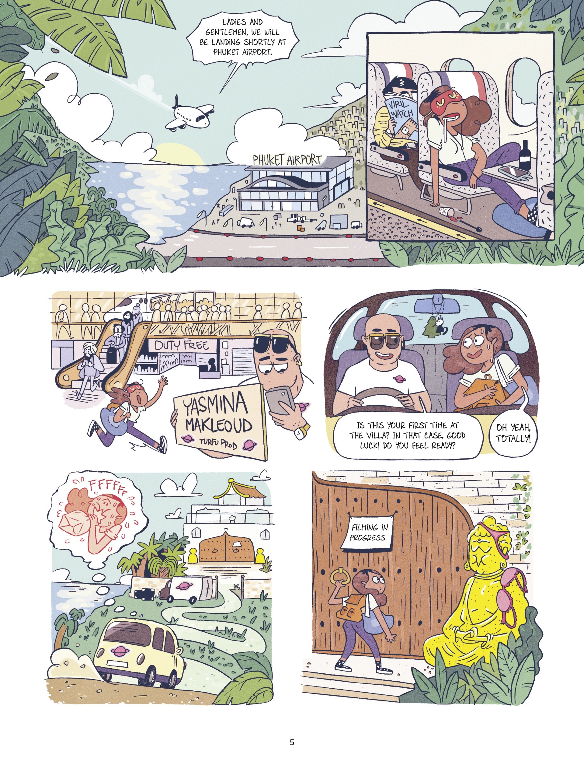 Read online Praising the Surface Behind the Scenes of Reality TV comic -  Issue # TPB - 3