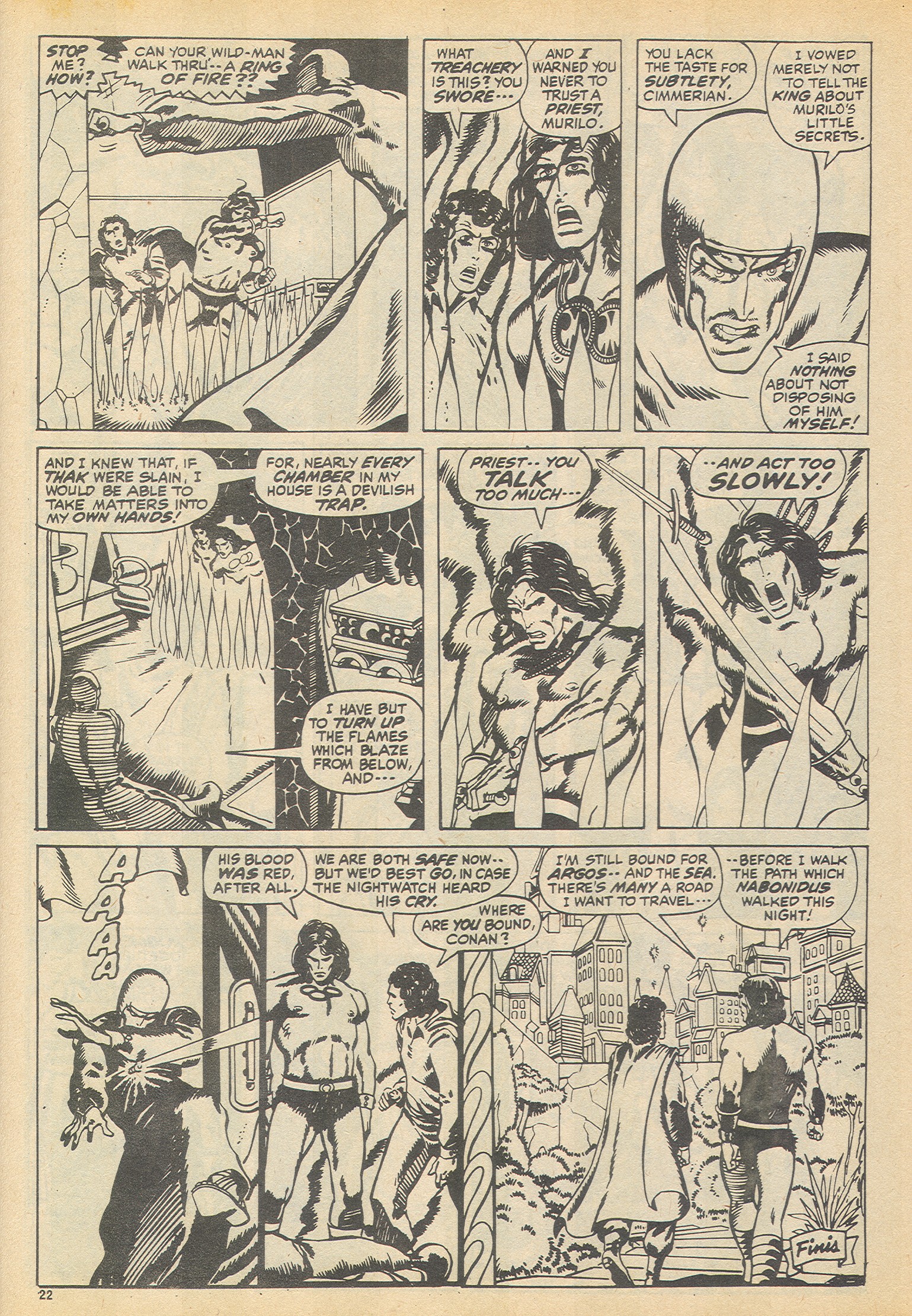 Read online The Savage Sword of Conan (1975) comic -  Issue #12 - 23