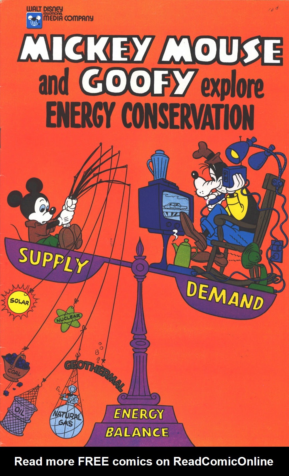 Read online Mickey Mouse and Goofy Explore Energy Conservation comic -  Issue # Full - 1