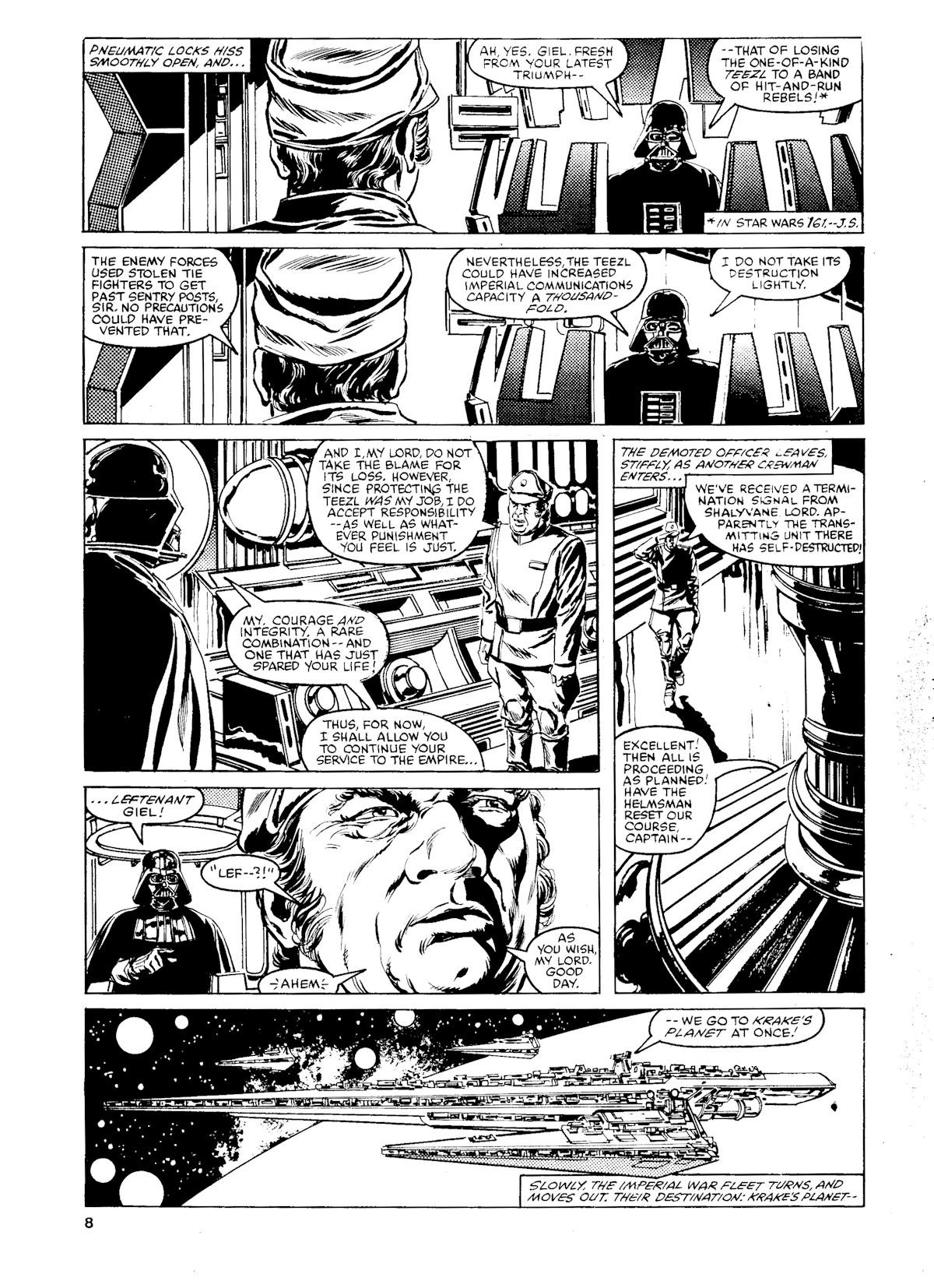 Read online Star Wars Weekly comic -  Issue #163 - 8