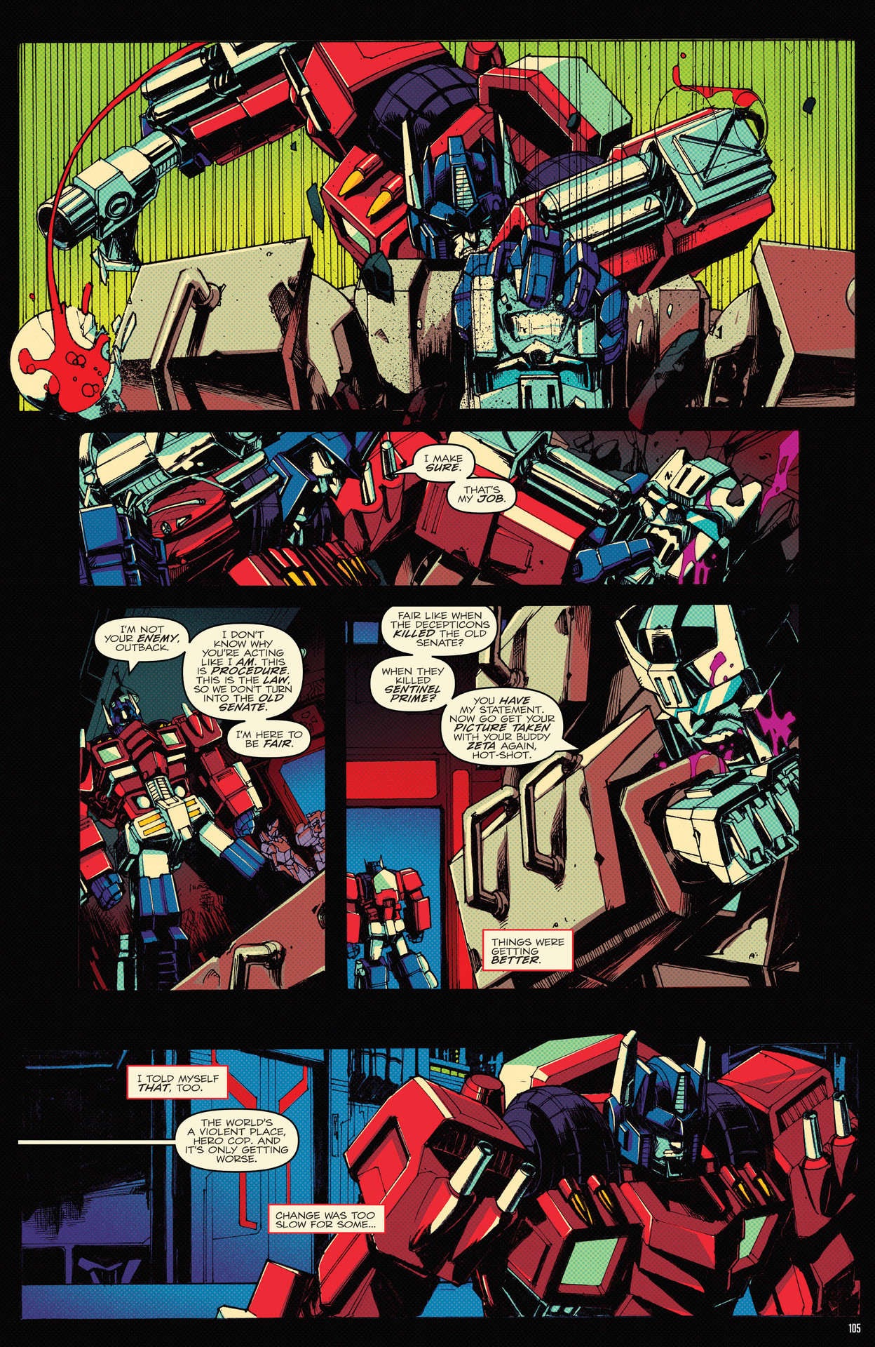 Read online Transformers: The IDW Collection Phase Three comic -  Issue # TPB 2 (Part 2) - 6
