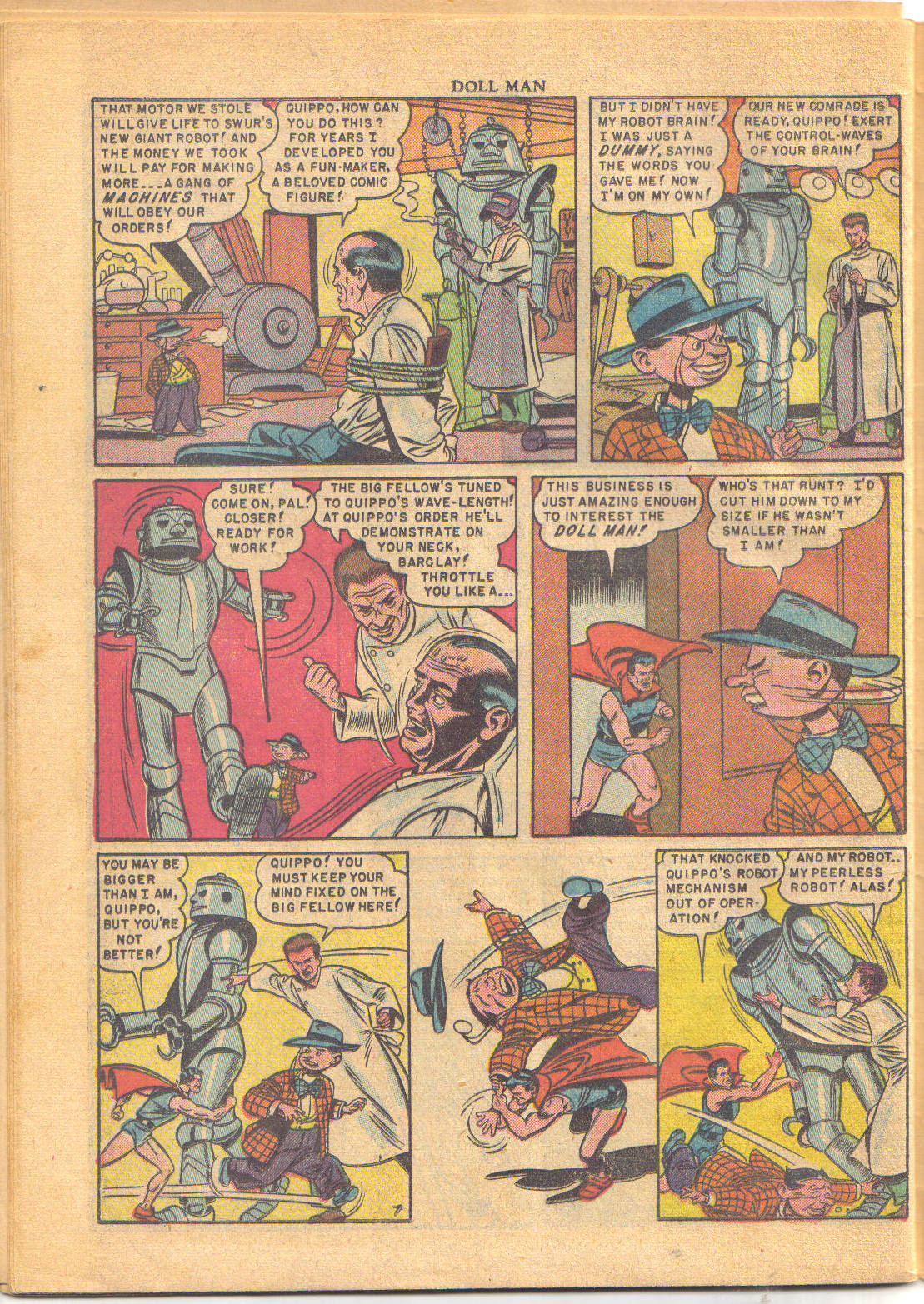 Read online Doll Man comic -  Issue #29 - 32
