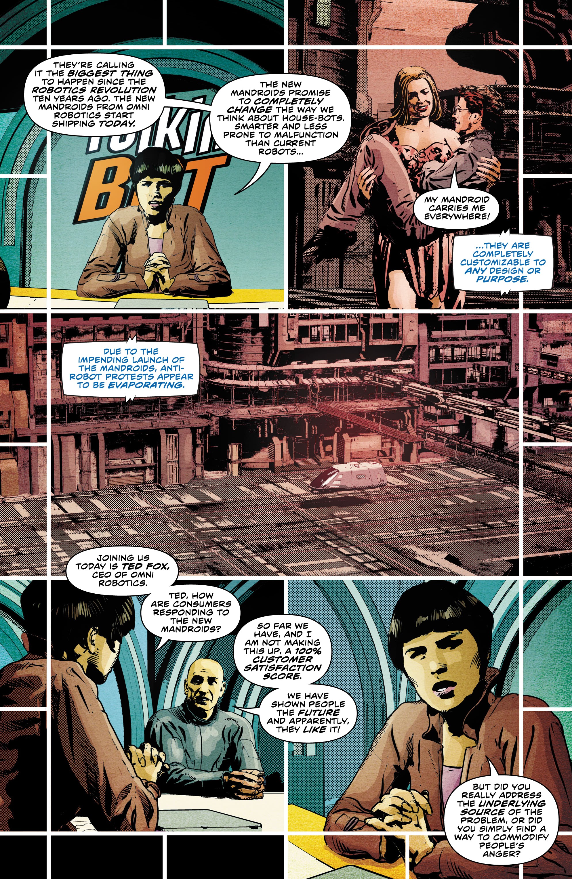Read online Not All Robots comic -  Issue #3 - 18