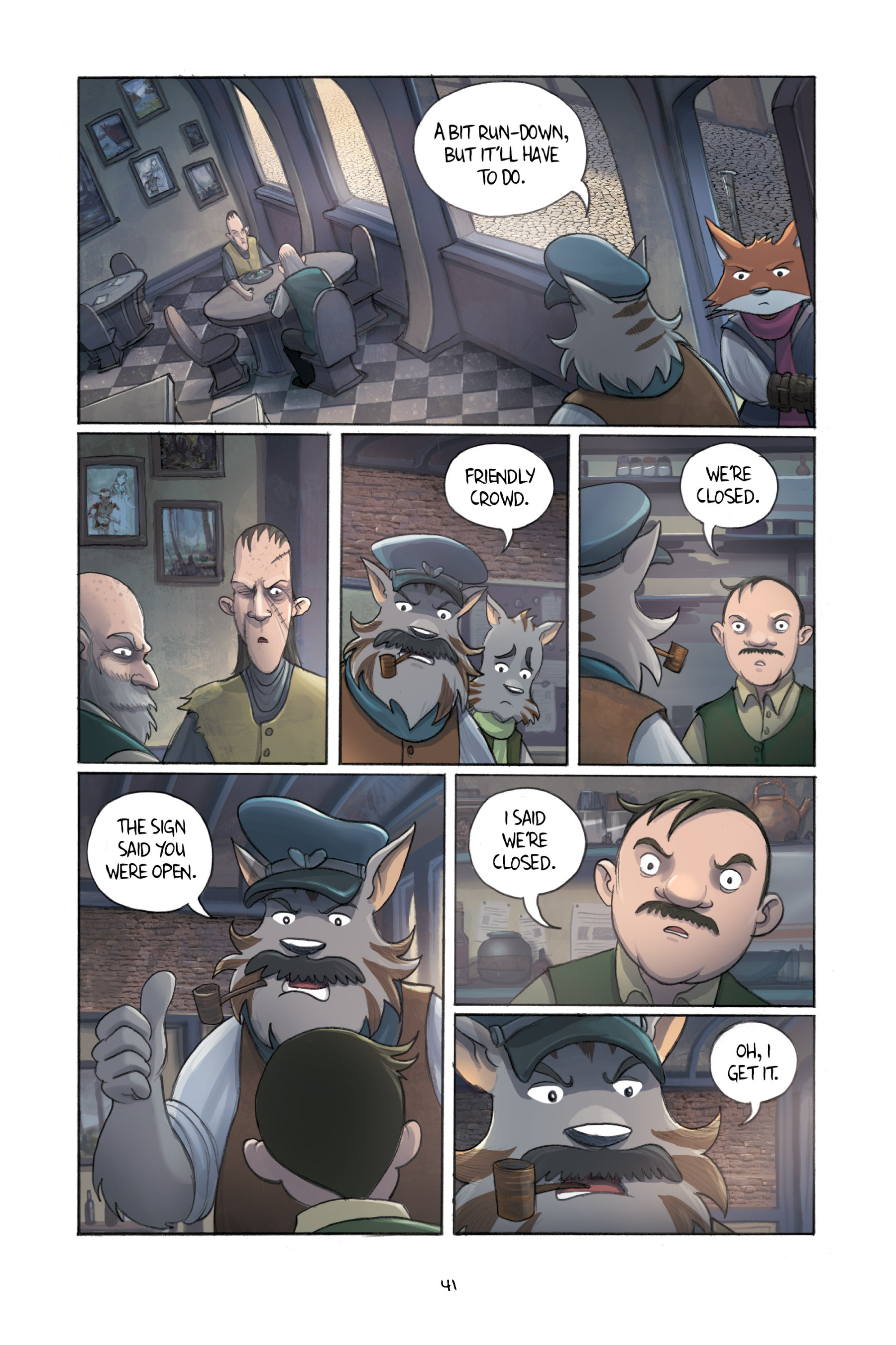 Read online Amulet comic -  Issue #4 - 43