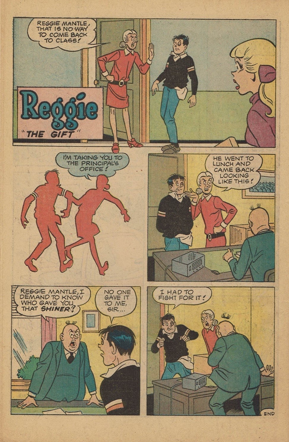 Read online Reggie's Wise Guy Jokes comic -  Issue #17 - 22