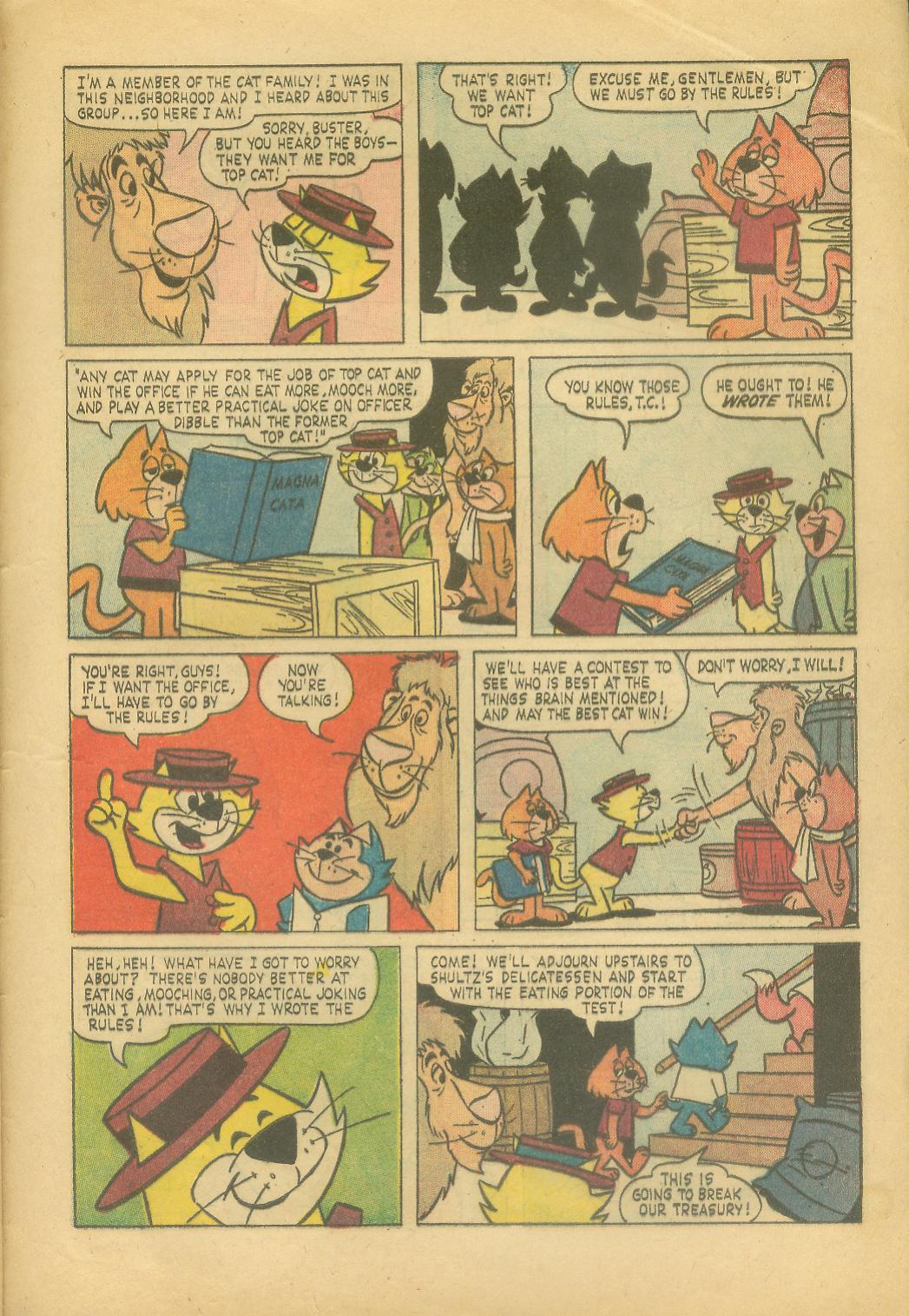 Read online Top Cat (1962) comic -  Issue #1 - 29