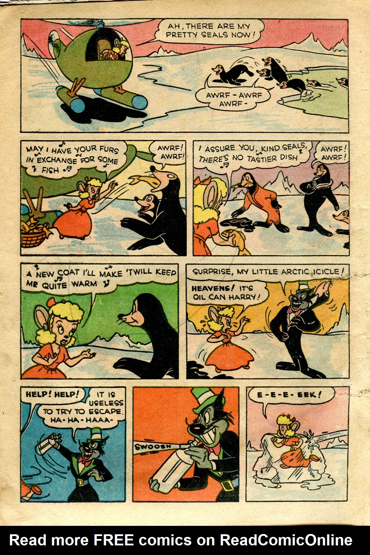 Read online Paul Terry's Mighty Mouse Comics comic -  Issue #11 - 6