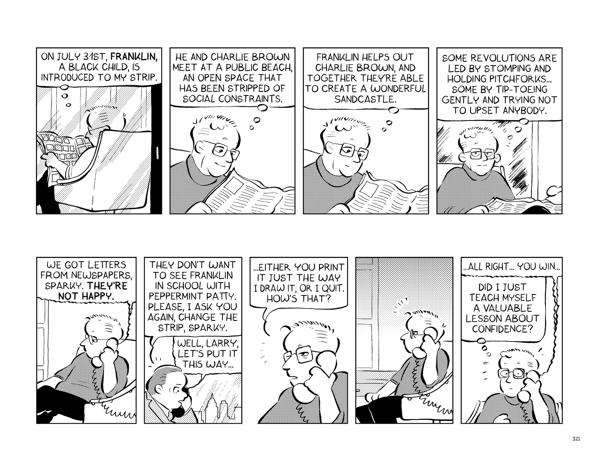 Read online Funny Things: A Comic Strip Biography of Charles M. Schulz comic -  Issue # TPB (Part 4) - 24