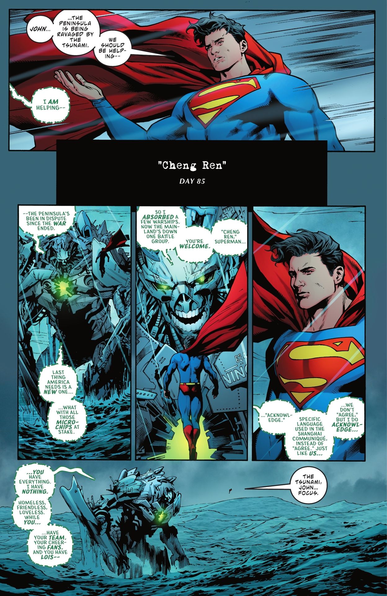 Read online Superman: Lost comic -  Issue #8 - 9