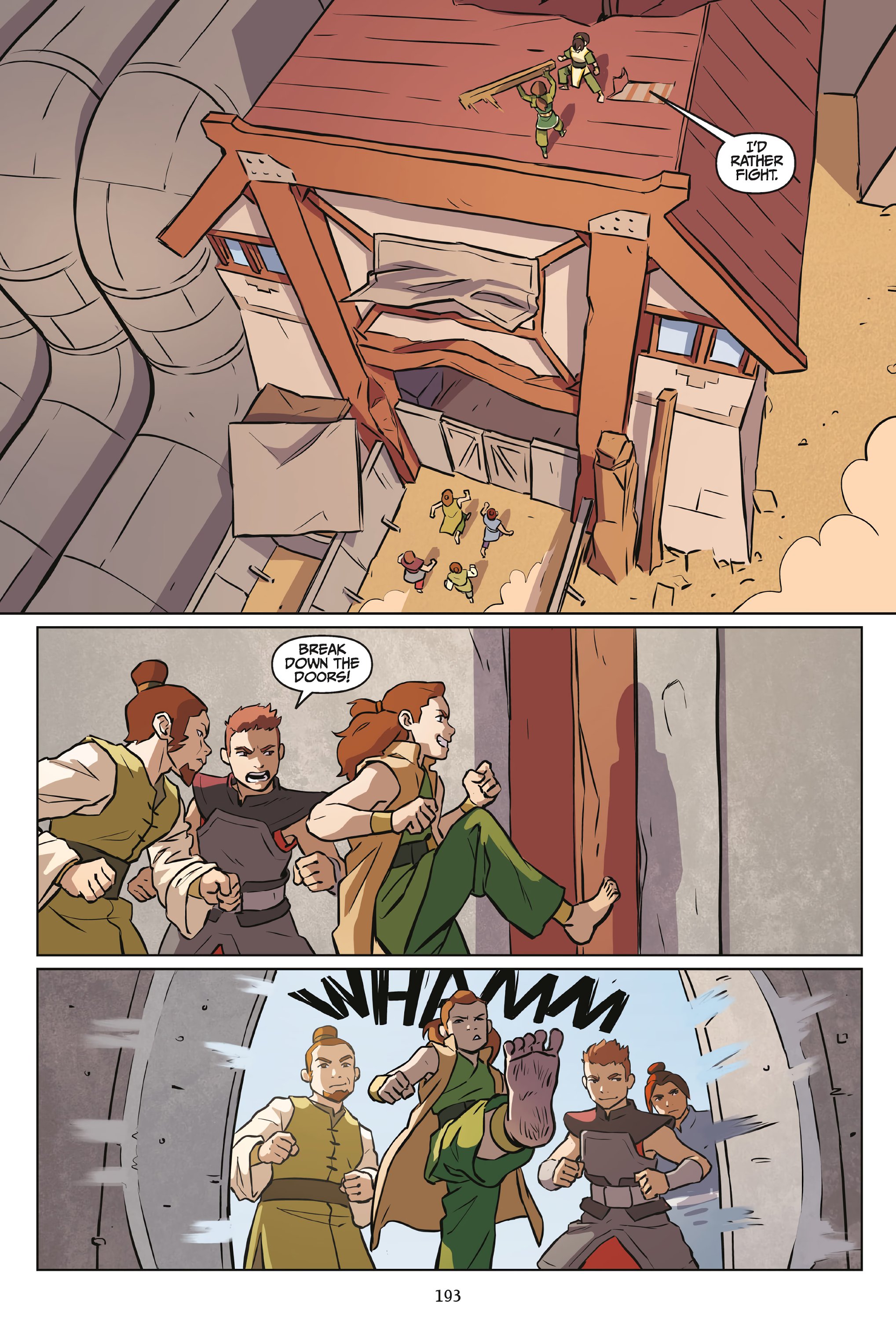 Read online Nickelodeon Avatar: The Last Airbender - Imbalance comic -  Issue # _Omnibus (Part 2) - 94