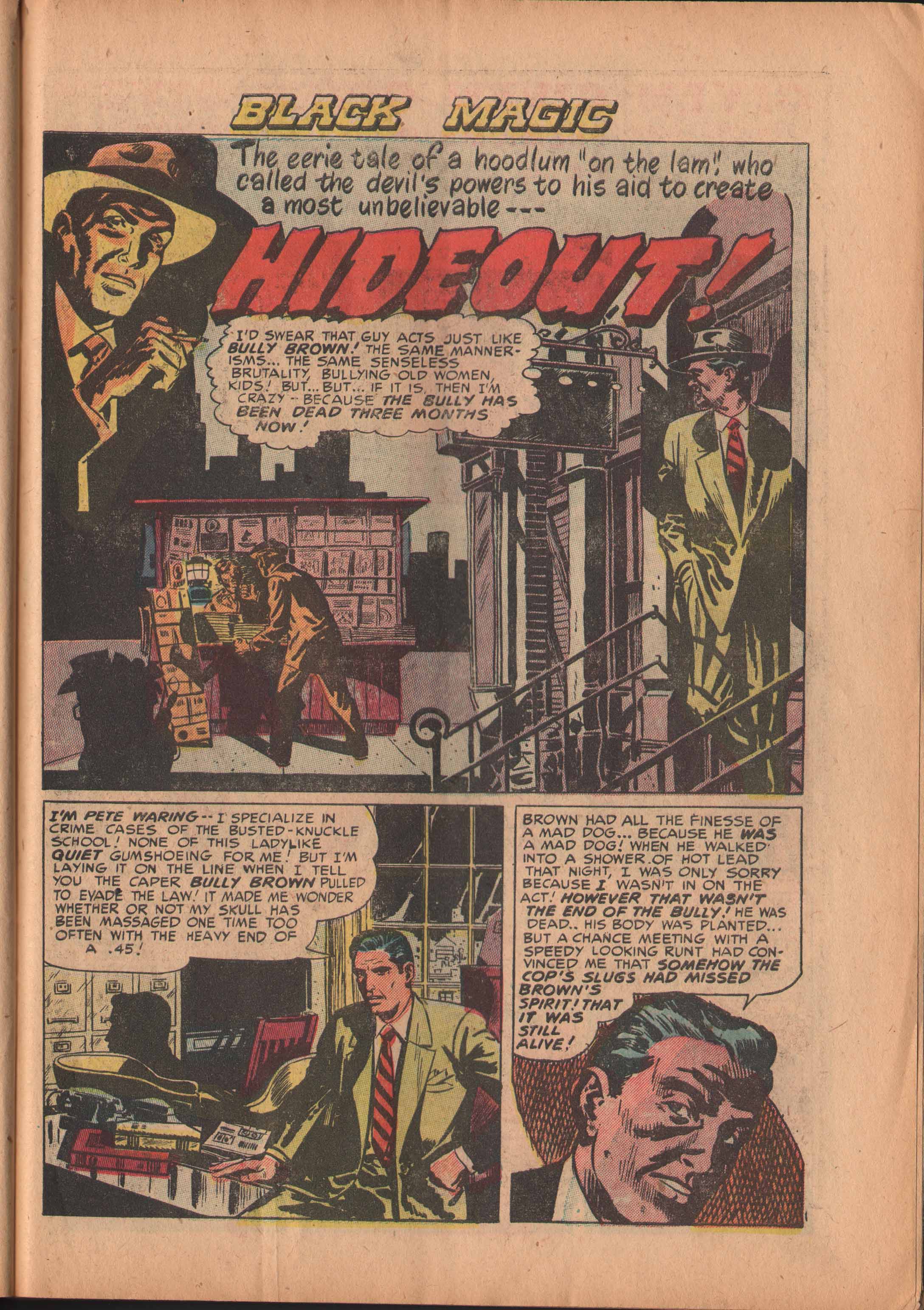 Read online Black Magic (1950) comic -  Issue #4 - 14