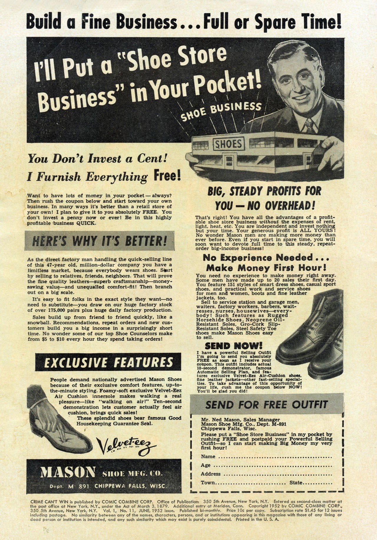 Read online Crime Can't Win comic -  Issue #11 - 2