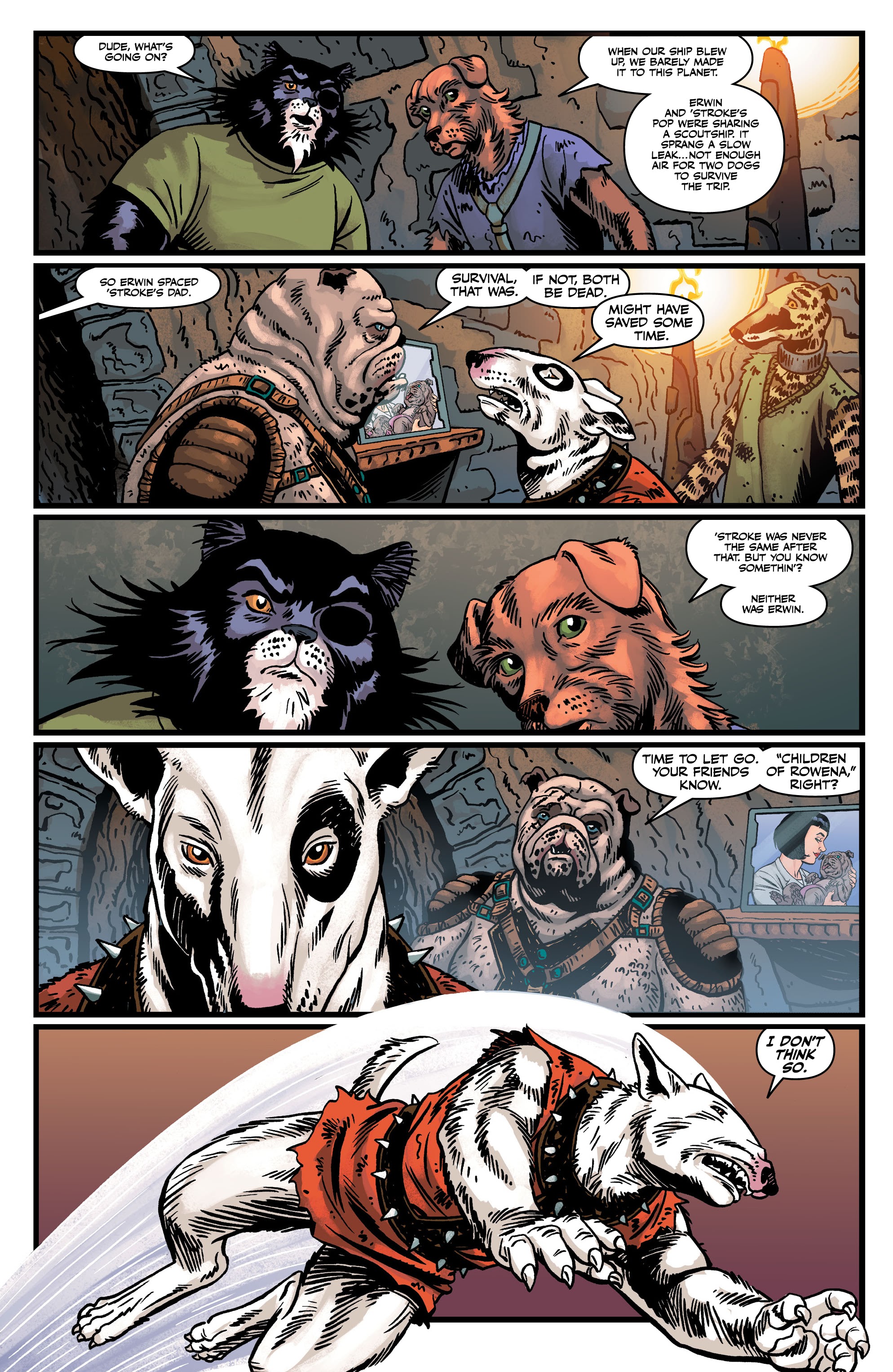 Read online Captain Ginger Season 2 comic -  Issue #5 - 11