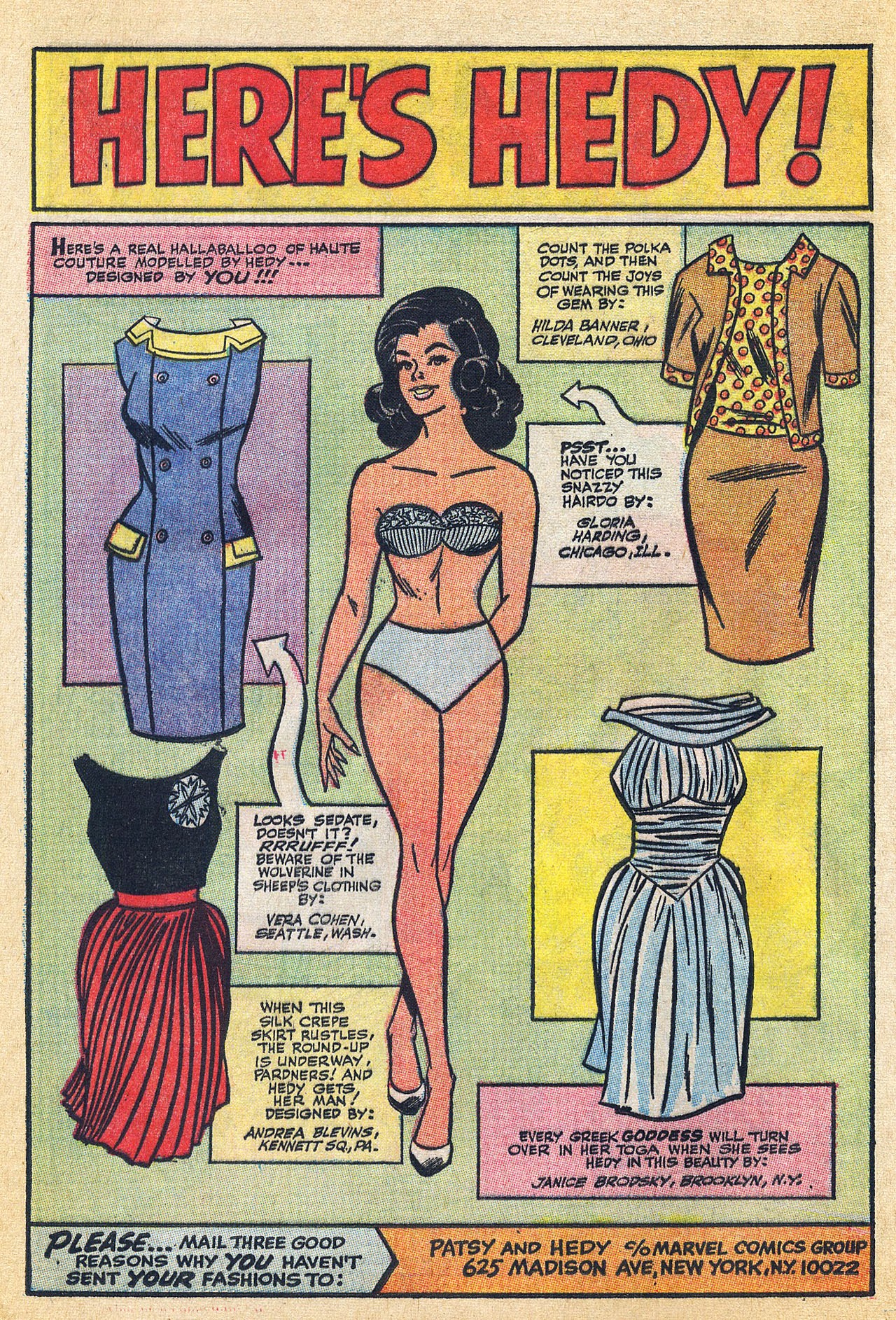 Read online Patsy and Hedy comic -  Issue #109 - 12