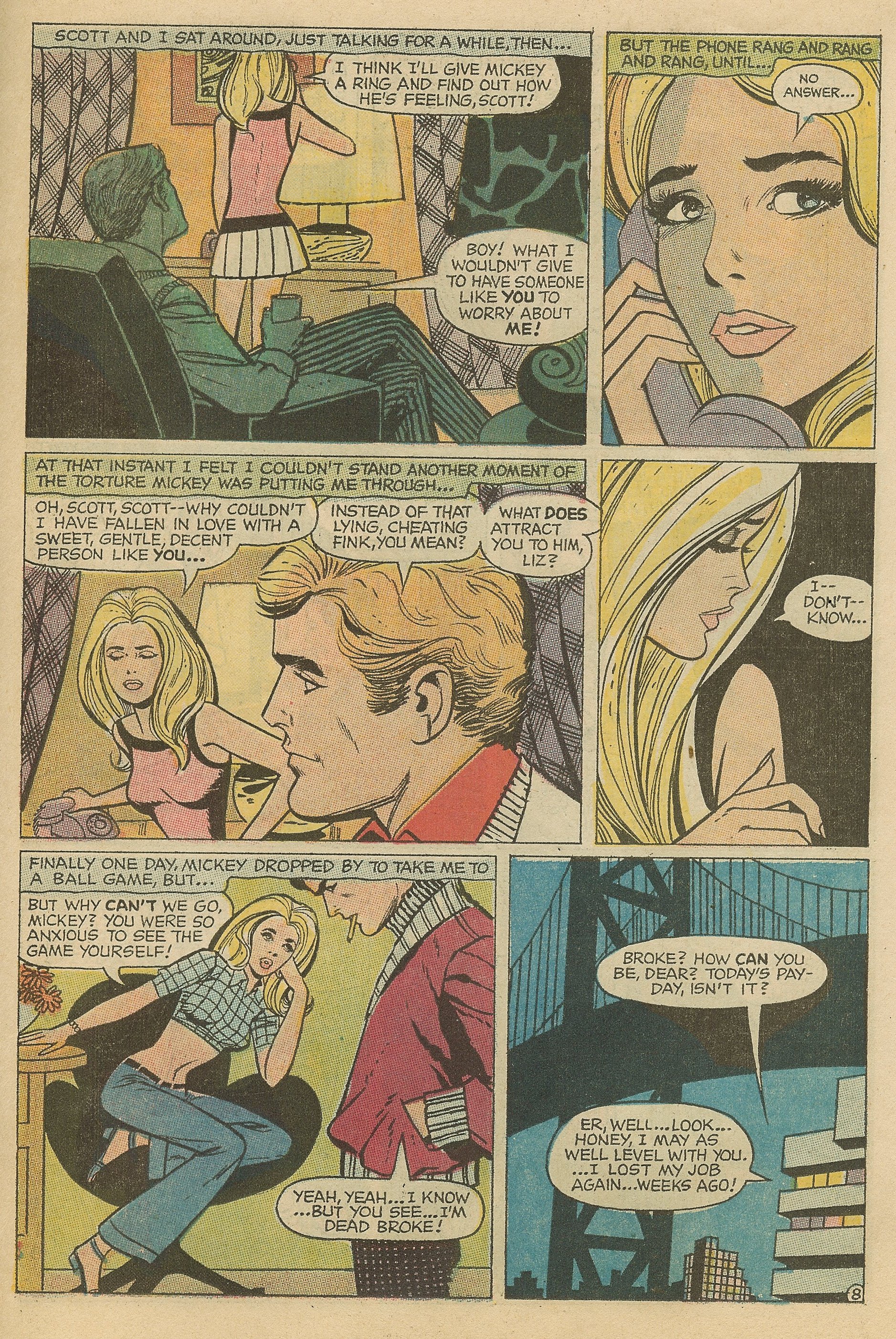 Read online Heart Throbs comic -  Issue #125 - 11