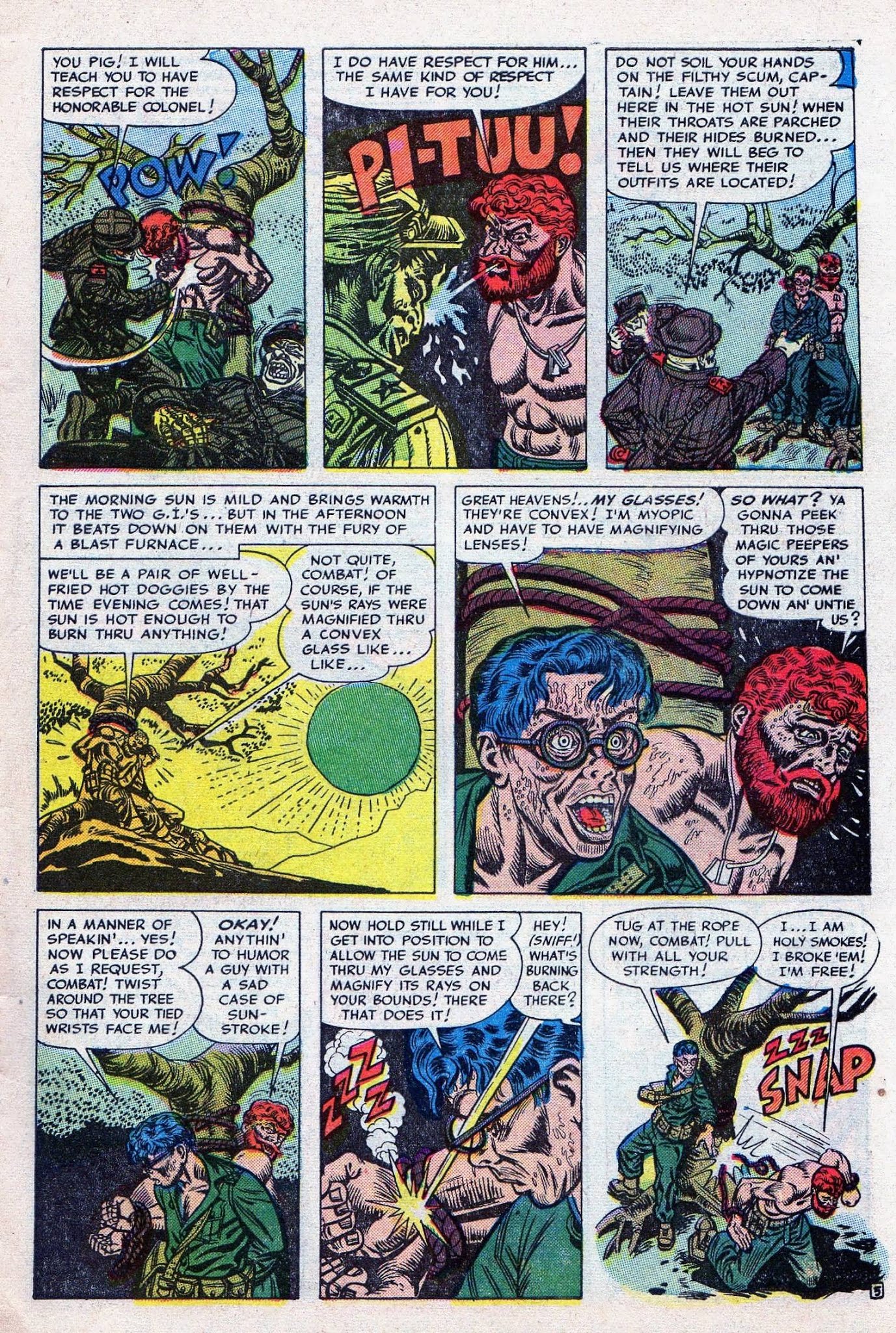 Read online War Combat comic -  Issue #5 - 7