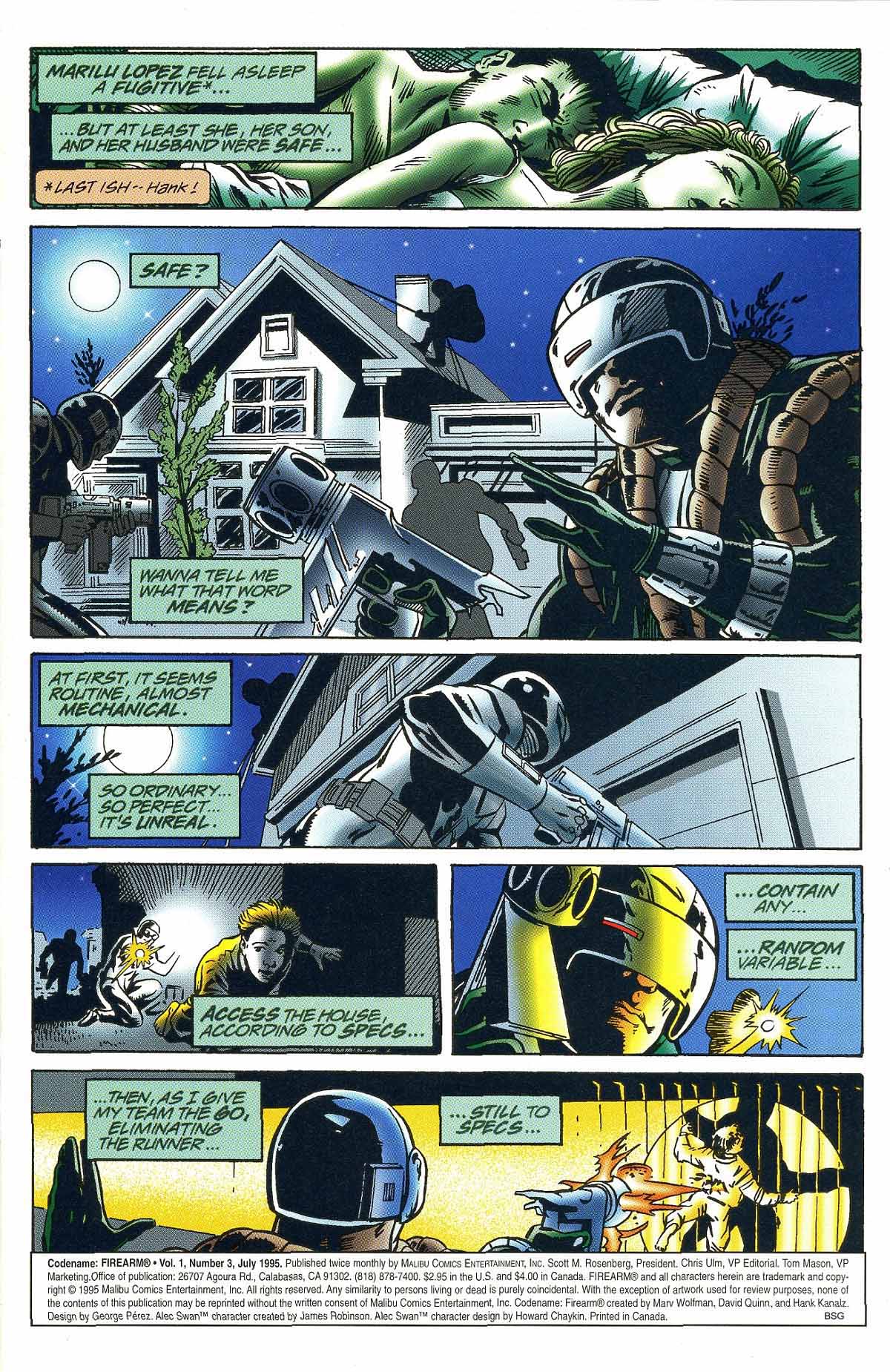 Read online Codename: Firearm comic -  Issue #3 - 3