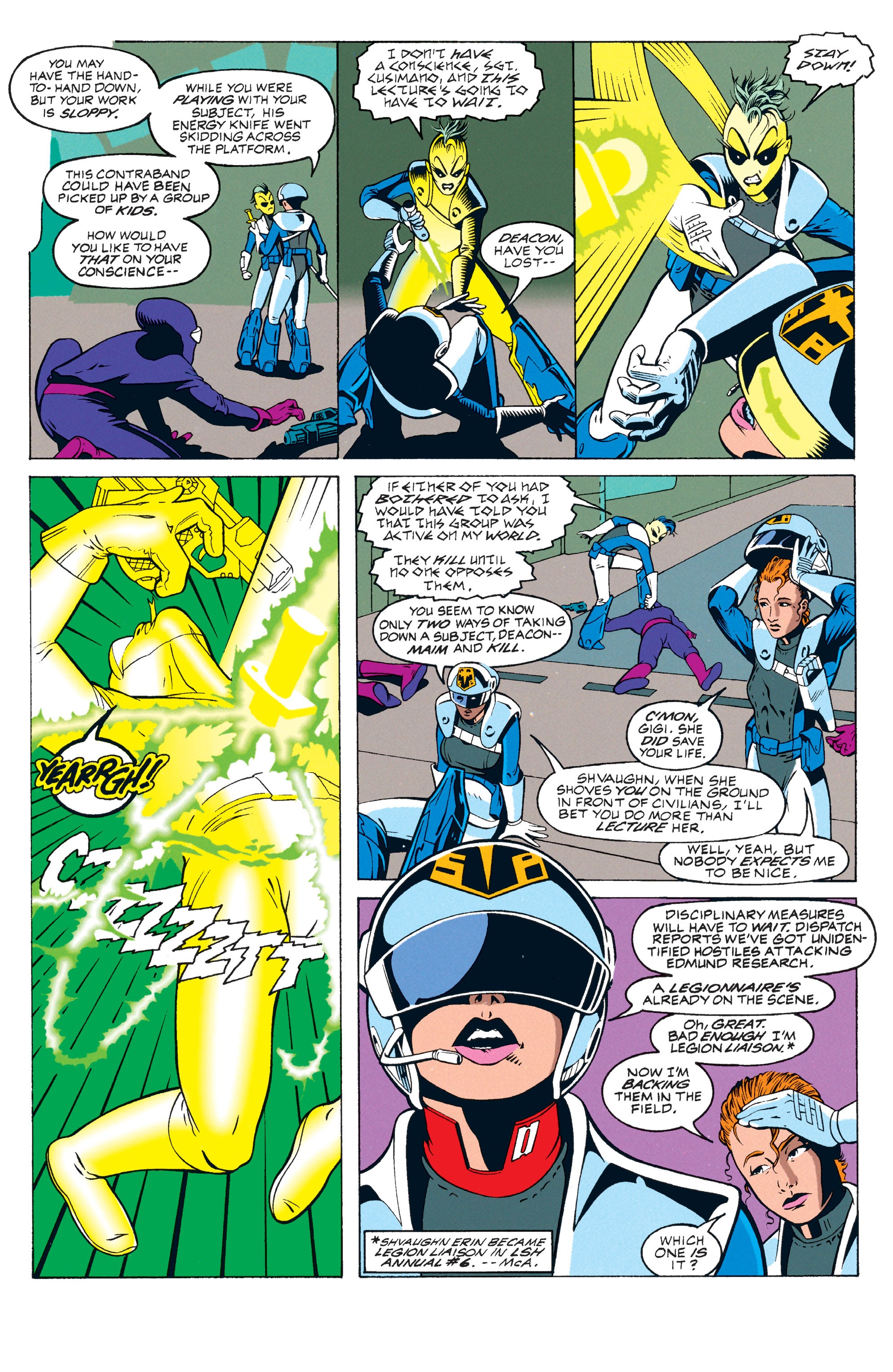 Read online Legionnaires comic -  Issue # _TPB 2 (Part 2) - 17