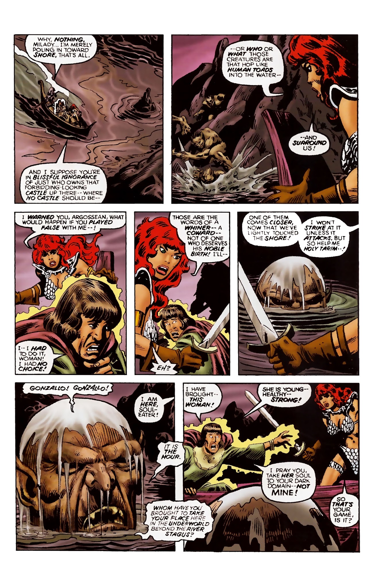 Read online The Adventures of Red Sonja comic -  Issue # TPB 3 - 114