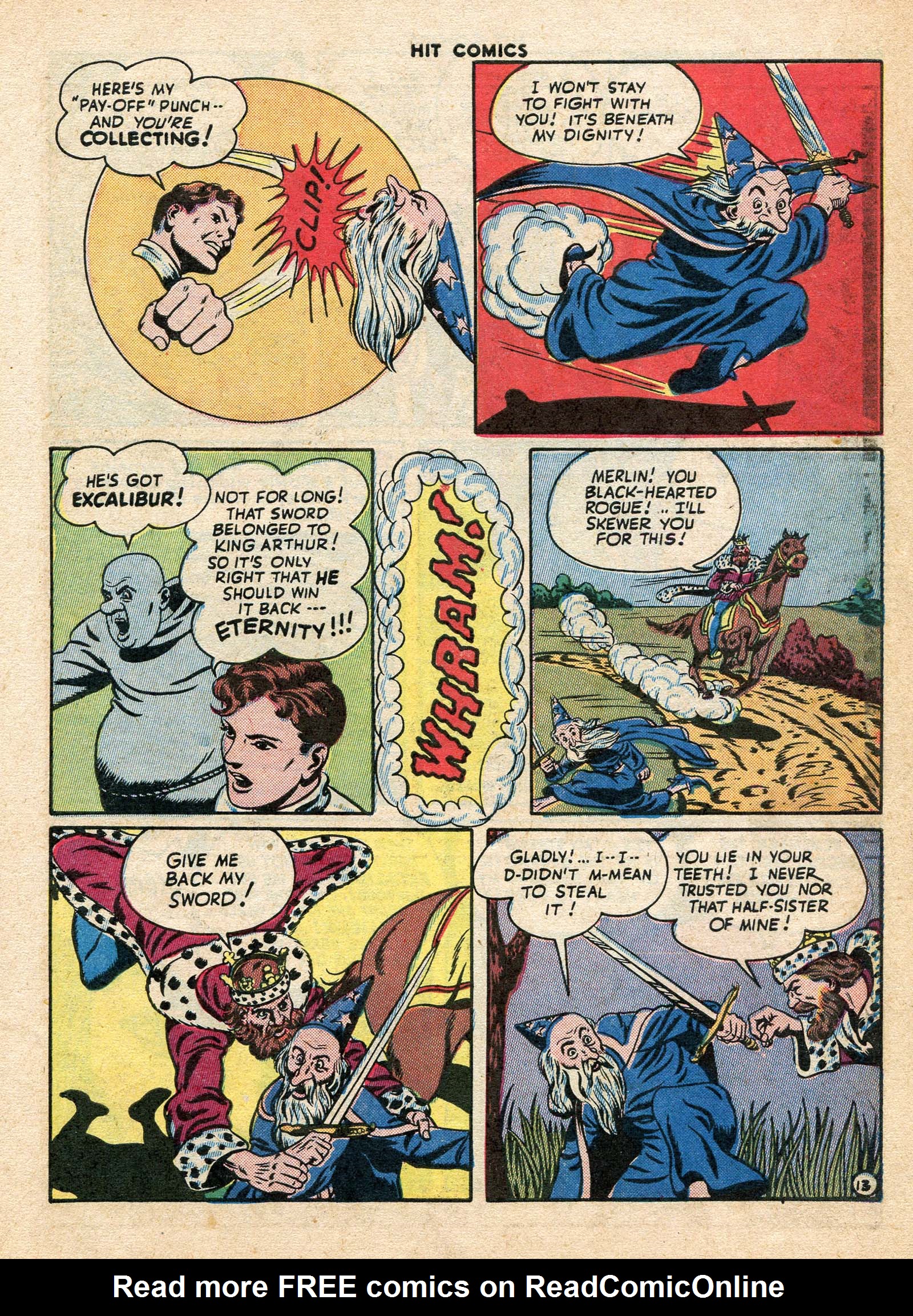 Read online Hit Comics comic -  Issue #32 - 14