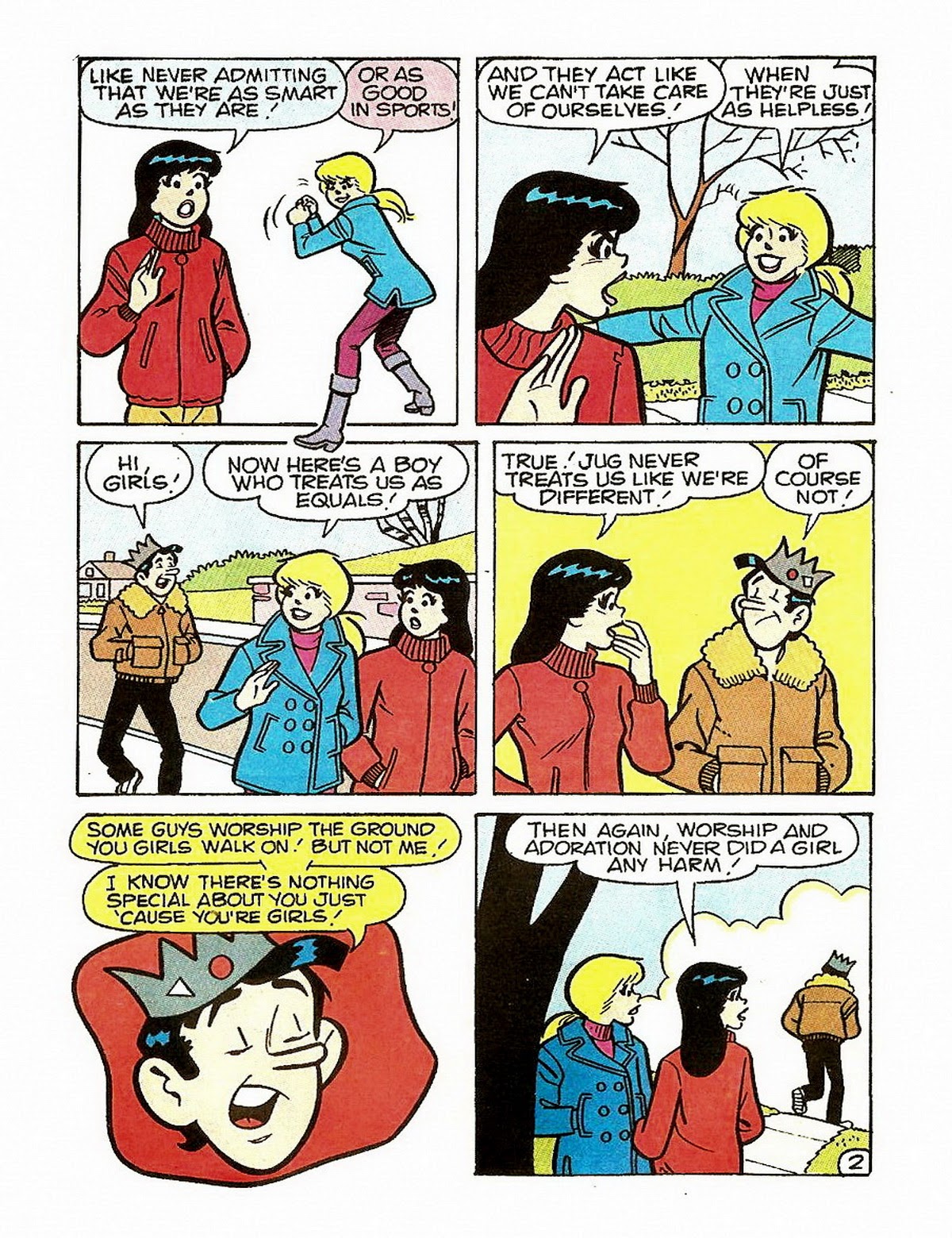 Read online Archie's Double Digest Magazine comic -  Issue #64 - 114