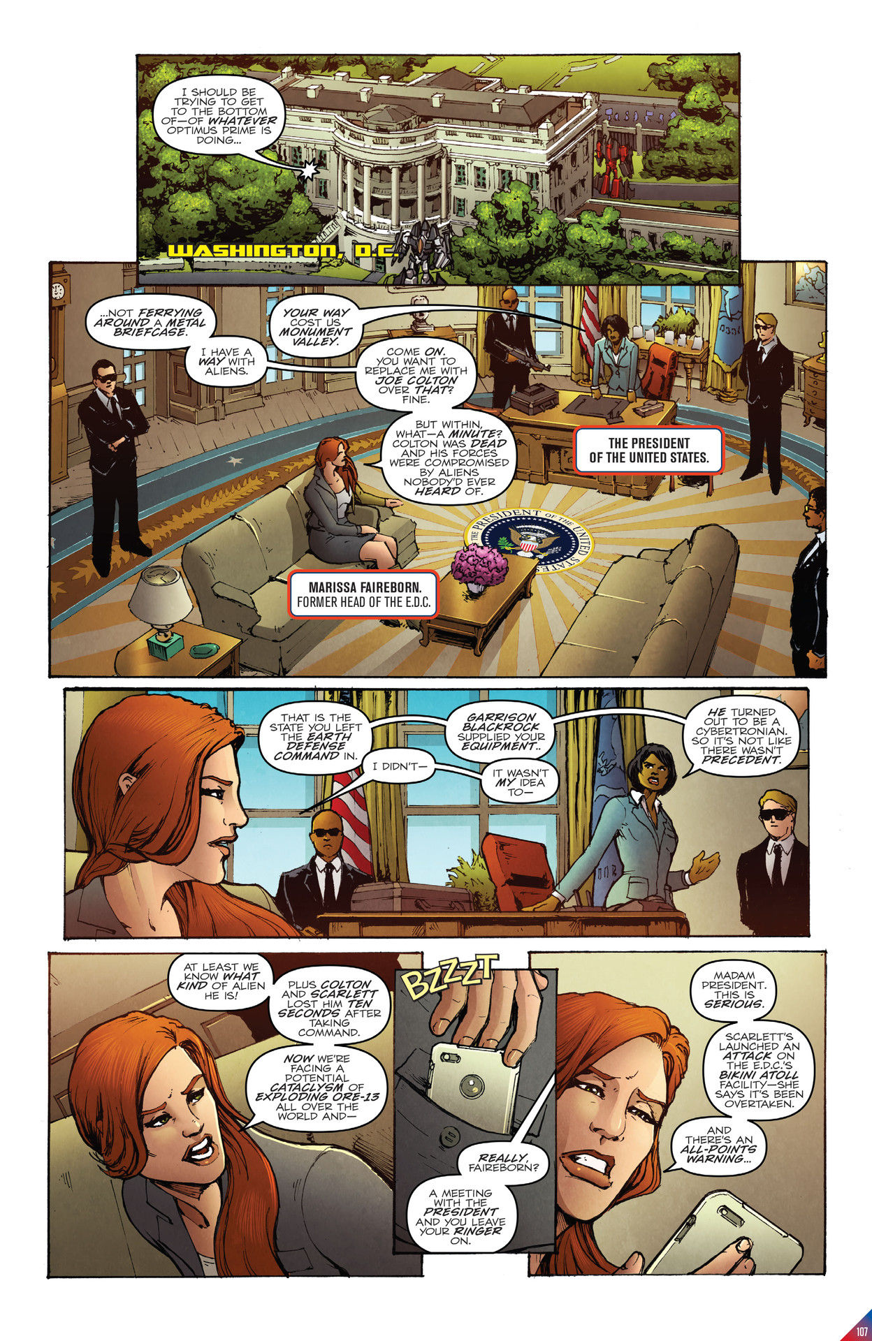 Read online Transformers: The IDW Collection Phase Three comic -  Issue # TPB 1 (Part 2) - 5