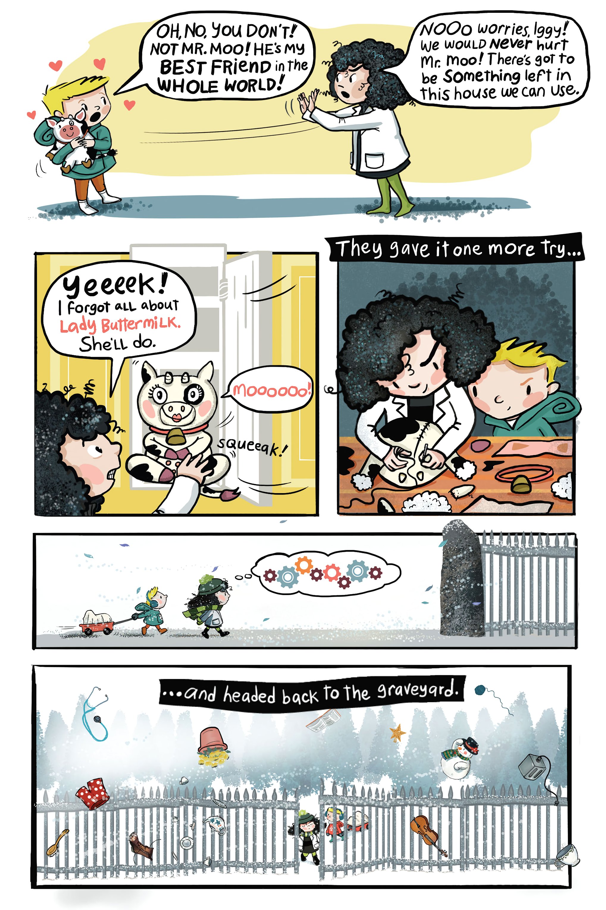 Read online Shelley Frankenstein!: CowPiggy comic -  Issue # TPB (Part 1) - 57