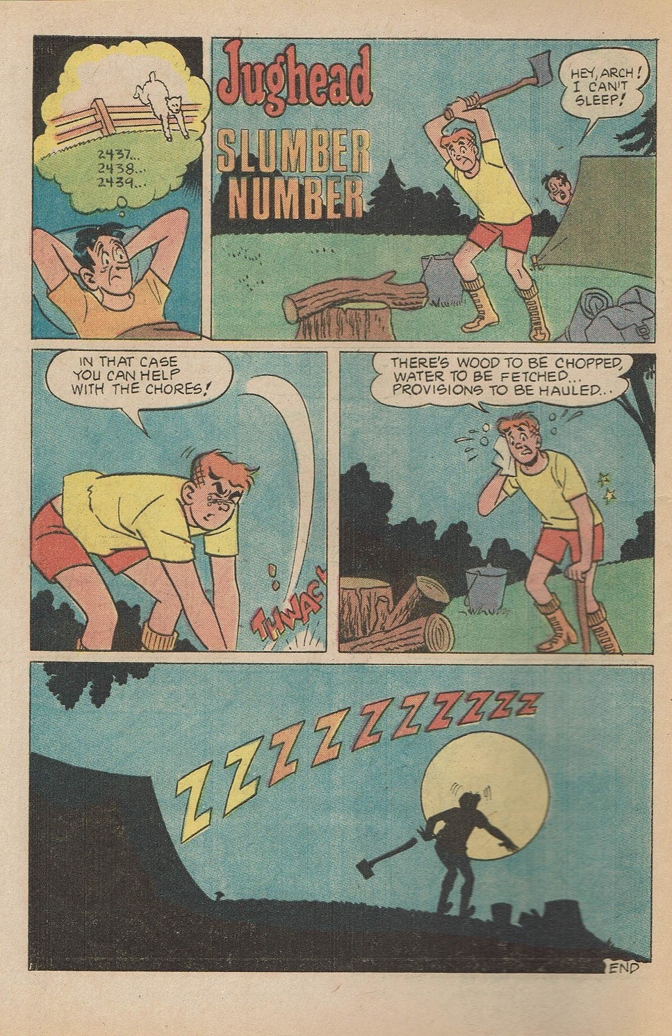 Read online Jughead's Jokes comic -  Issue #31 - 4