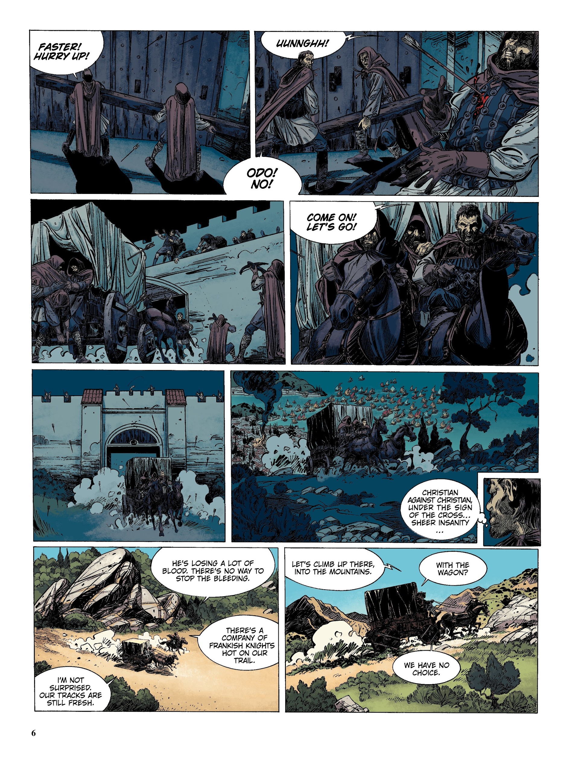 Read online The Last Templar comic -  Issue #5 - 7