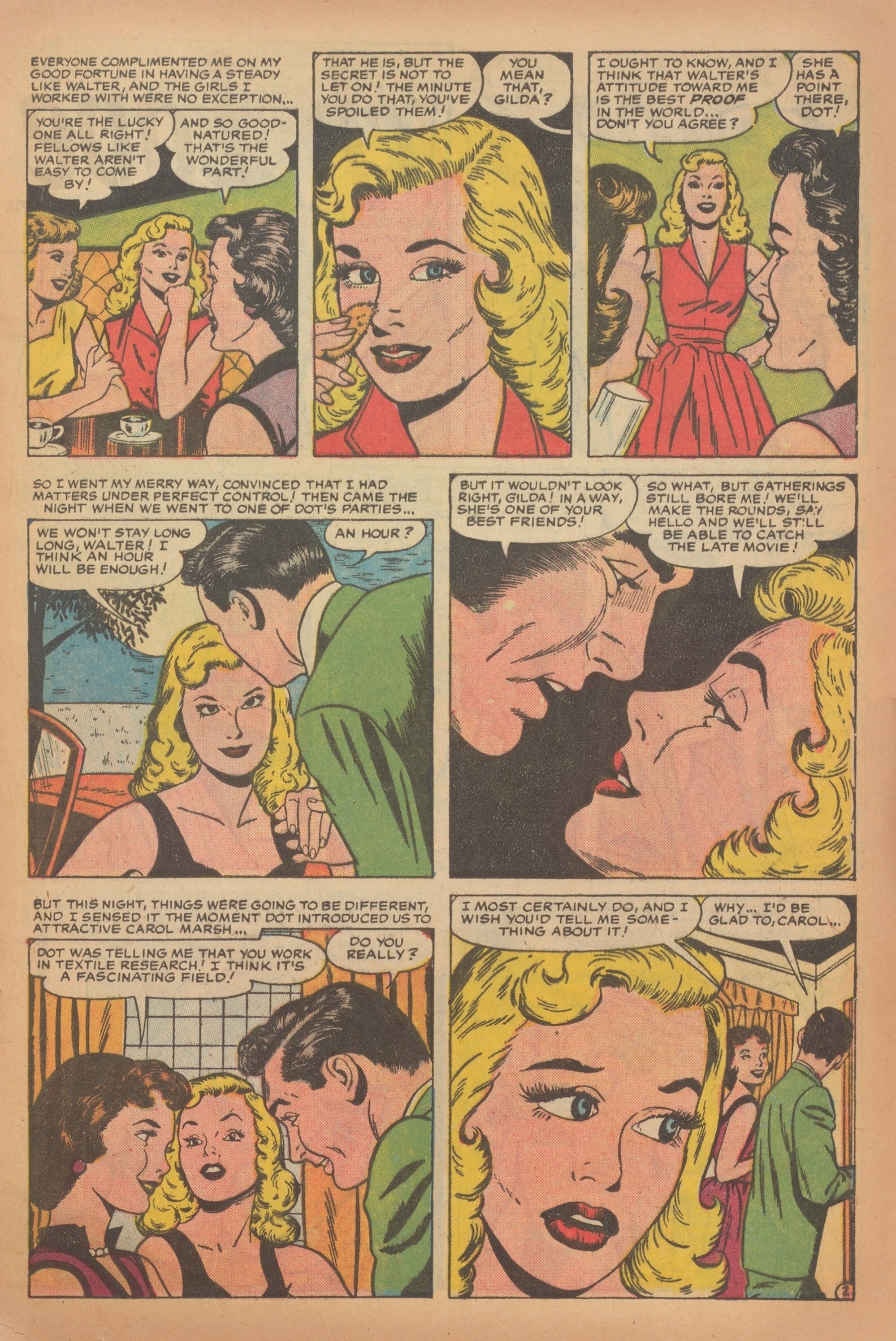 Read online Love Romances comic -  Issue #61 - 17