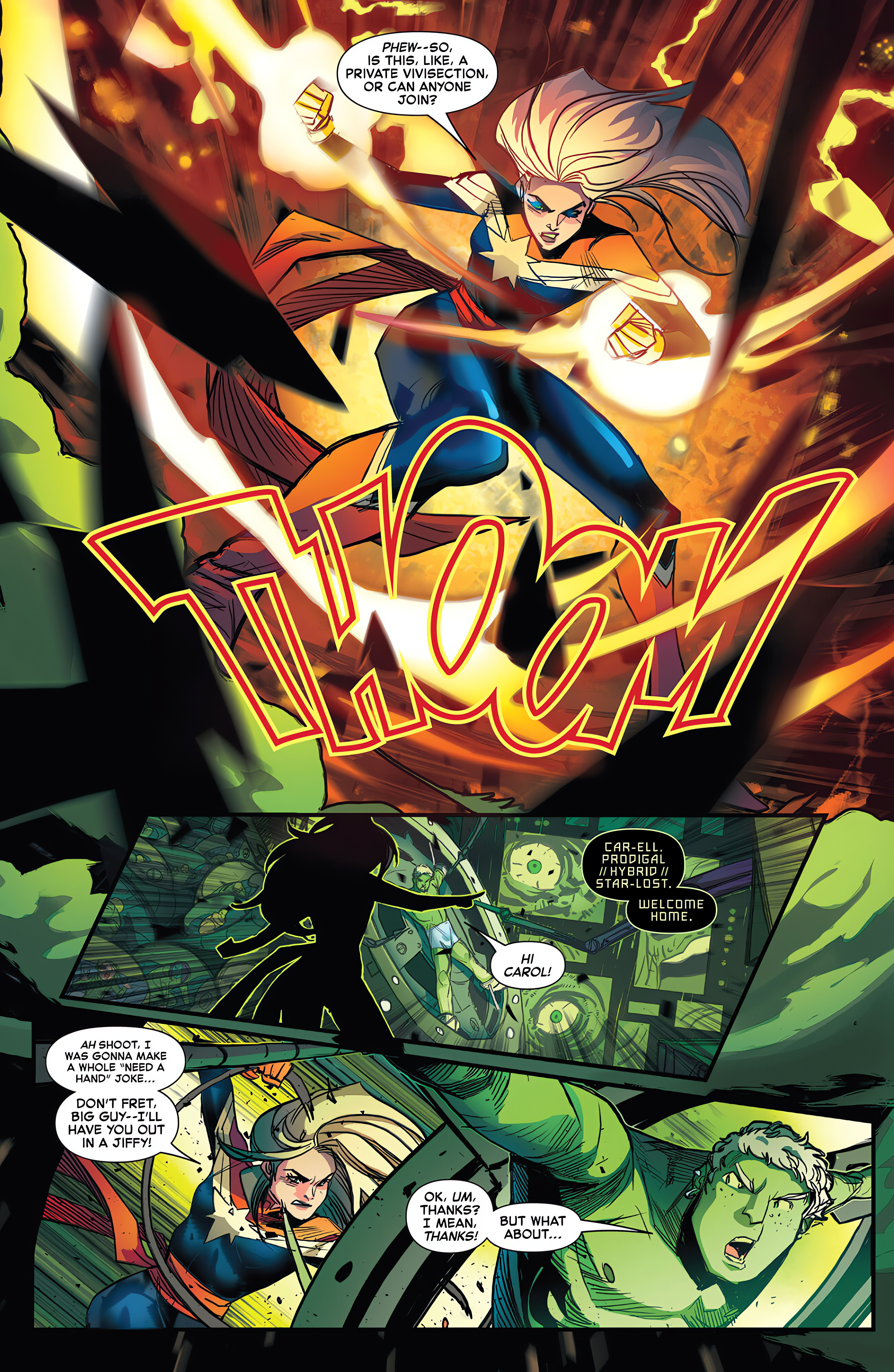 Read online Captain Marvel: Assault on Eden comic -  Issue #1 - 14