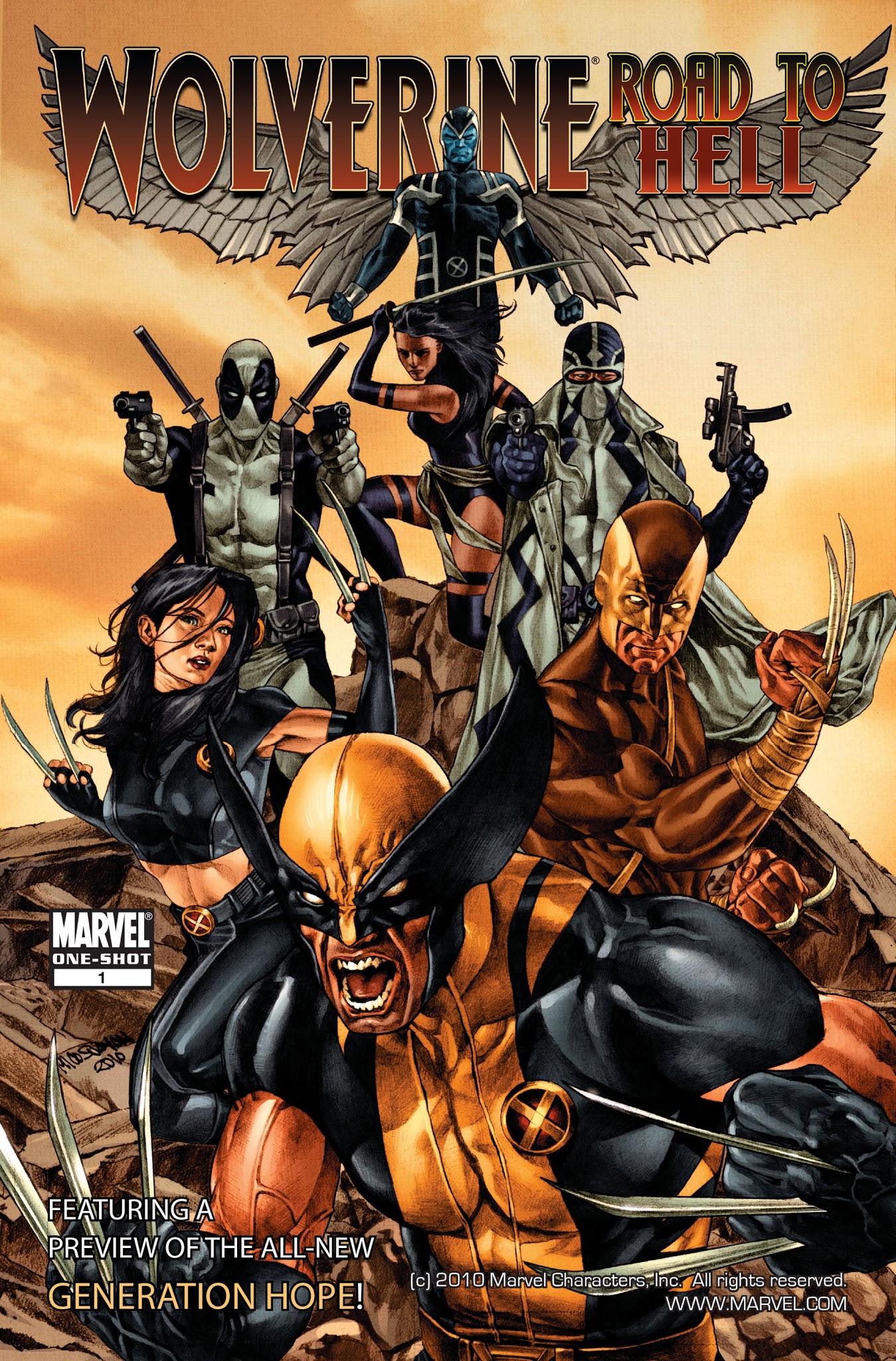 Read online Wolverine: Road to Hell comic -  Issue # Full - 1