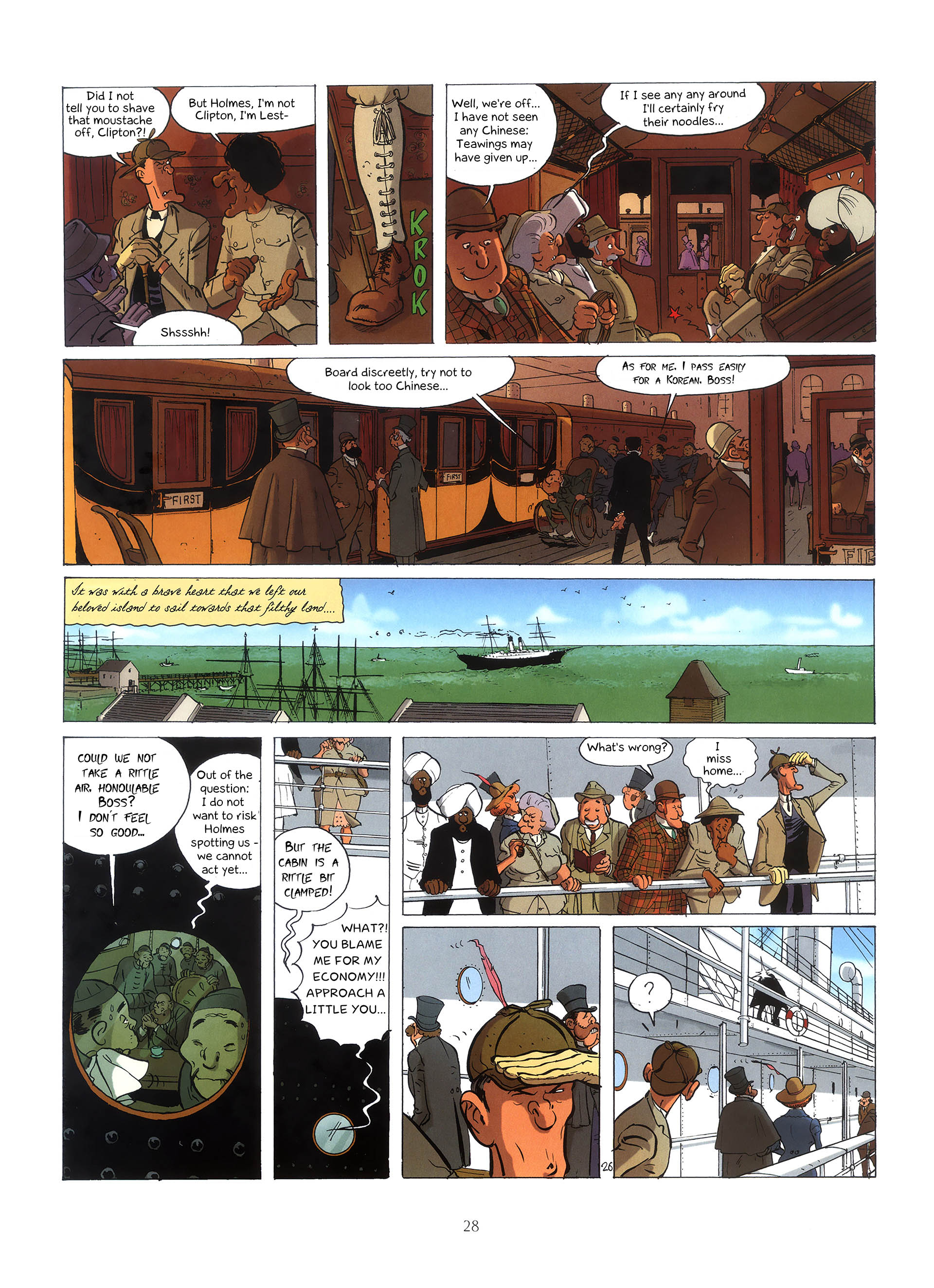 Read online Baker Street (2000) comic -  Issue #3 - 28