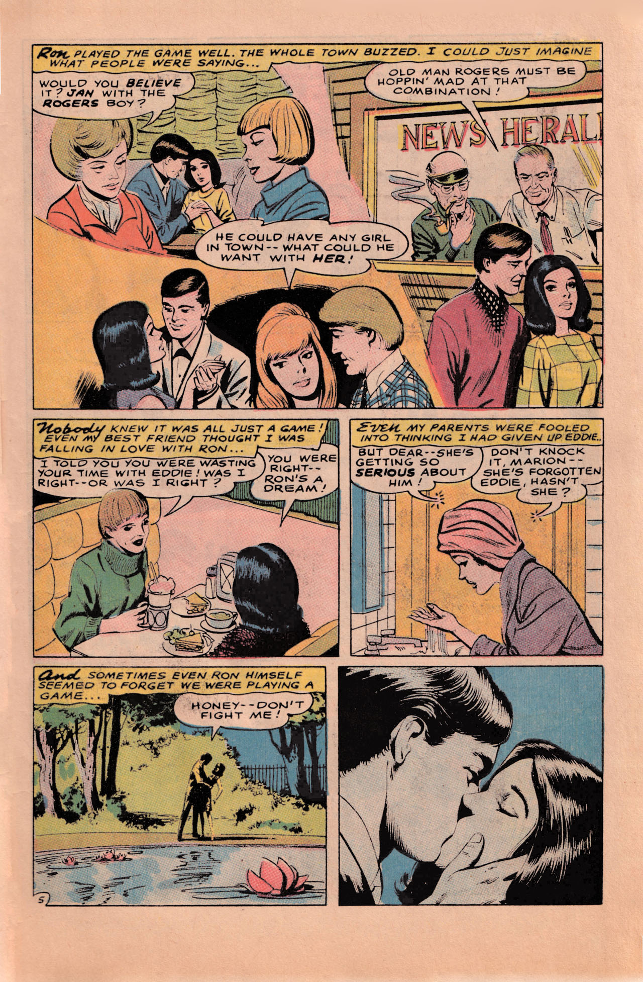 Read online Young Love (1963) comic -  Issue #62 - 7