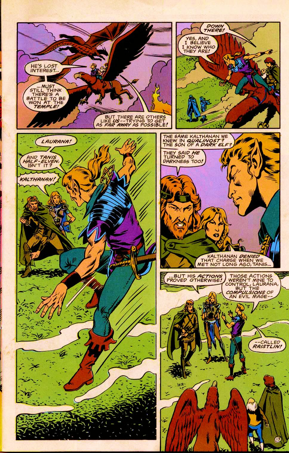 Read online Dragonlance comic -  Issue #8 - 14