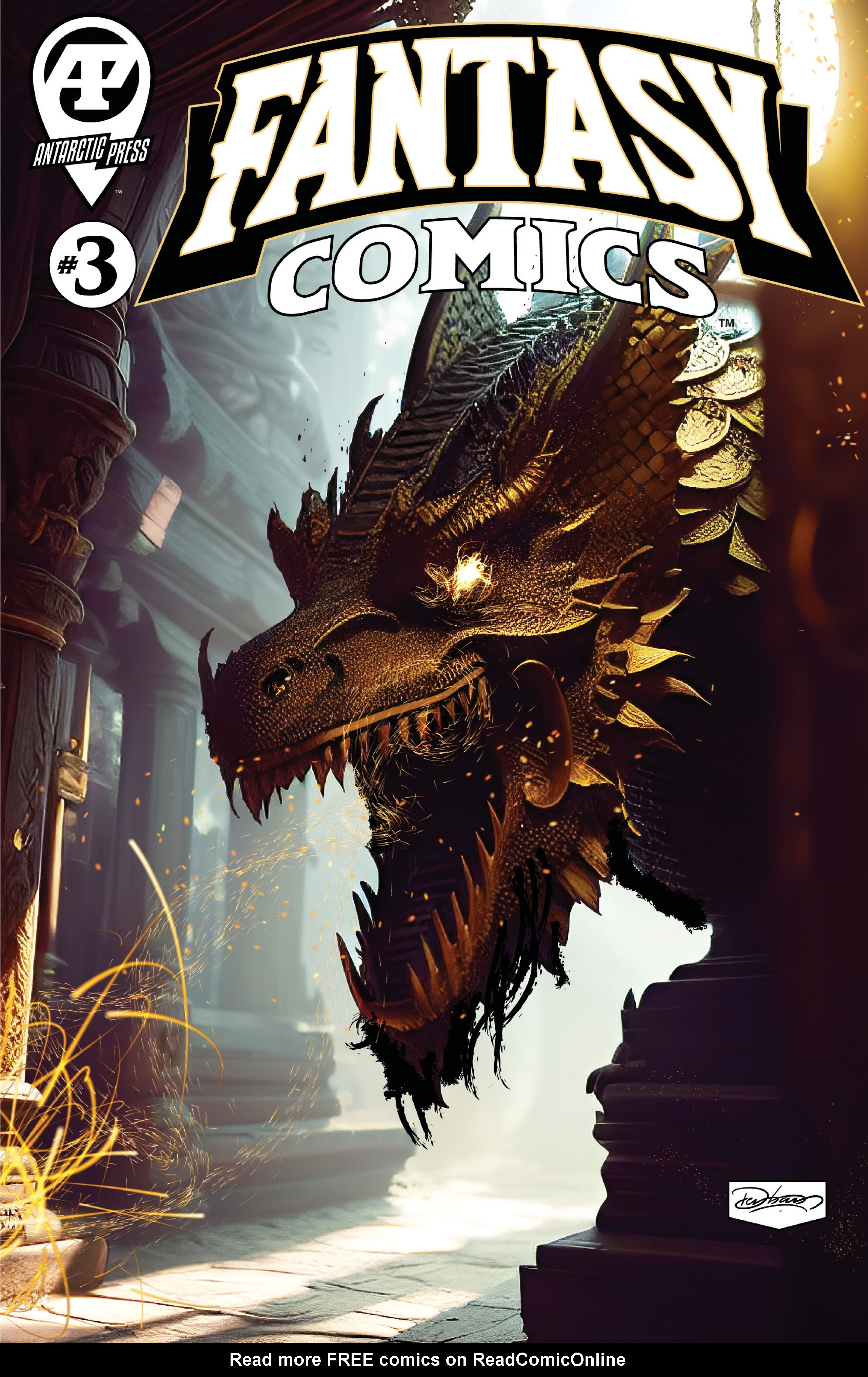 Read online Fantasy Comics comic -  Issue #3 - 1