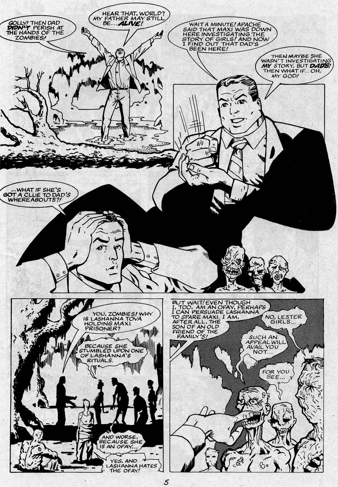 Read online The Trouble With Girls (1989) comic -  Issue #9 - 7