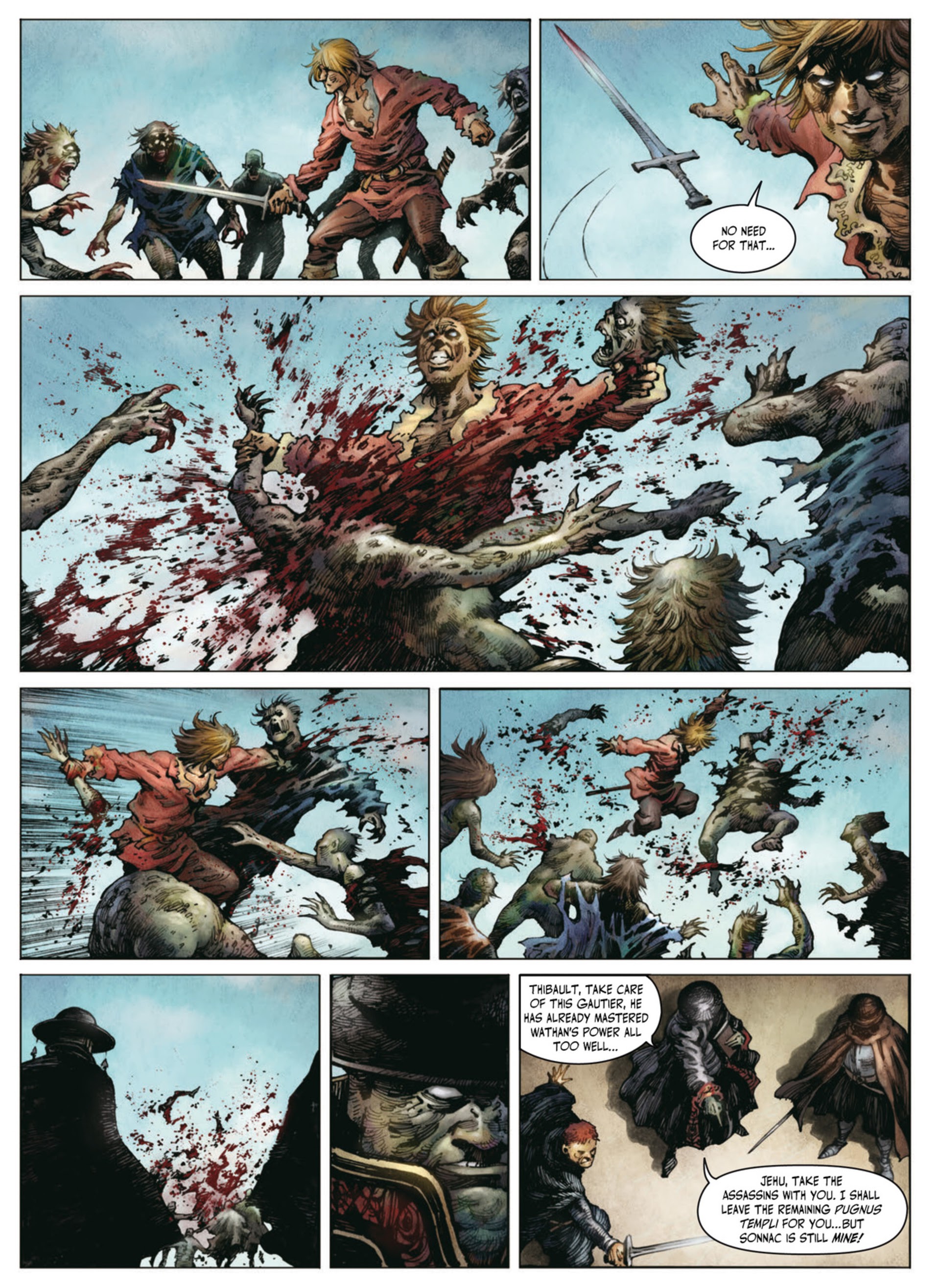 Read online Crusades comic -  Issue #3 - 51