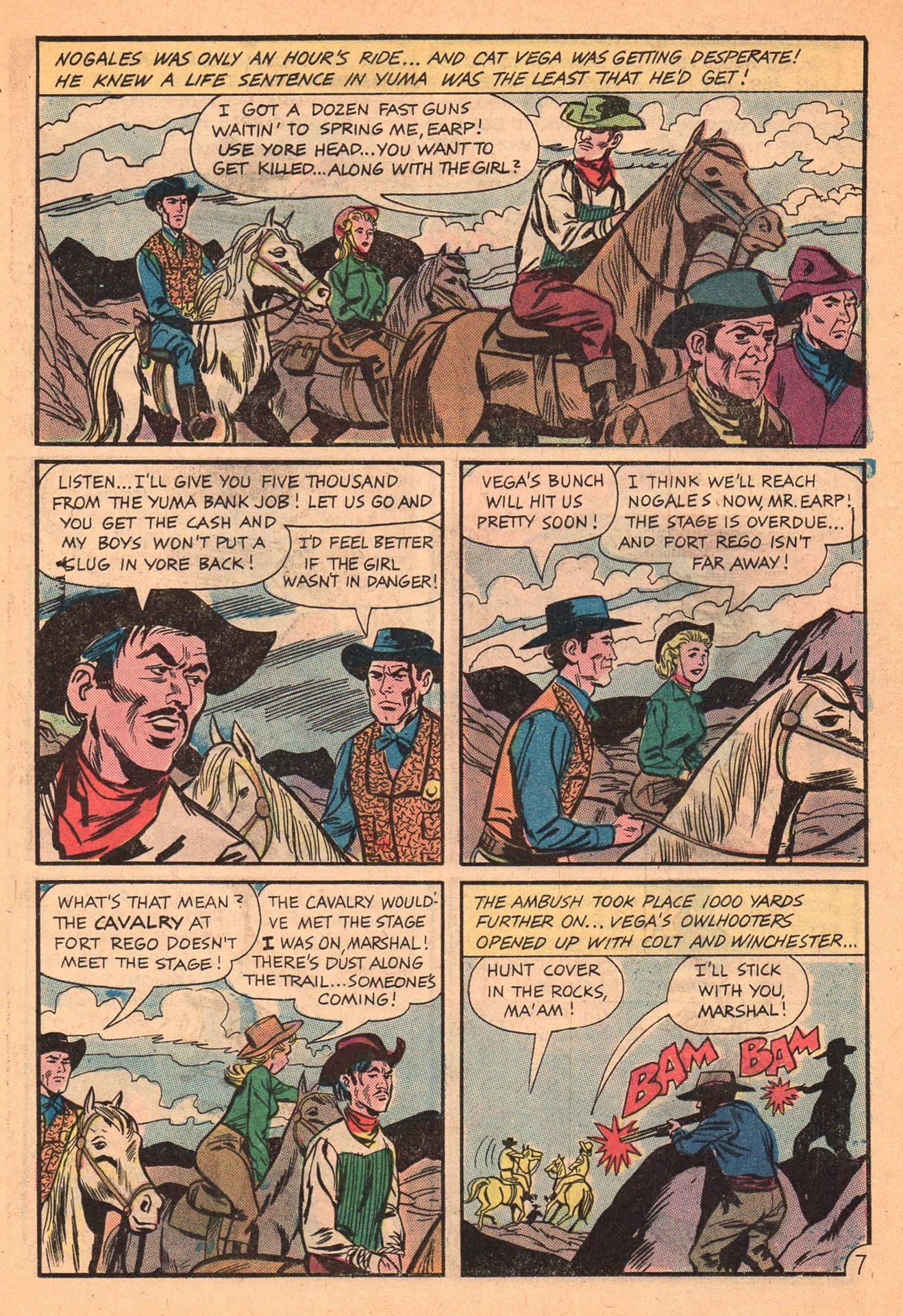 Read online Wyatt Earp Frontier Marshal comic -  Issue #62 - 21