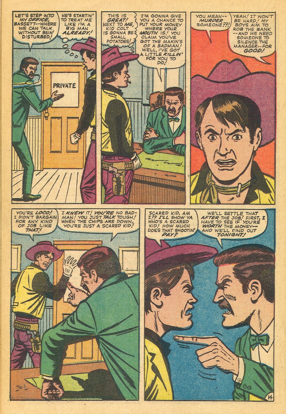 Read online Kid Colt Outlaw comic -  Issue #119 - 20