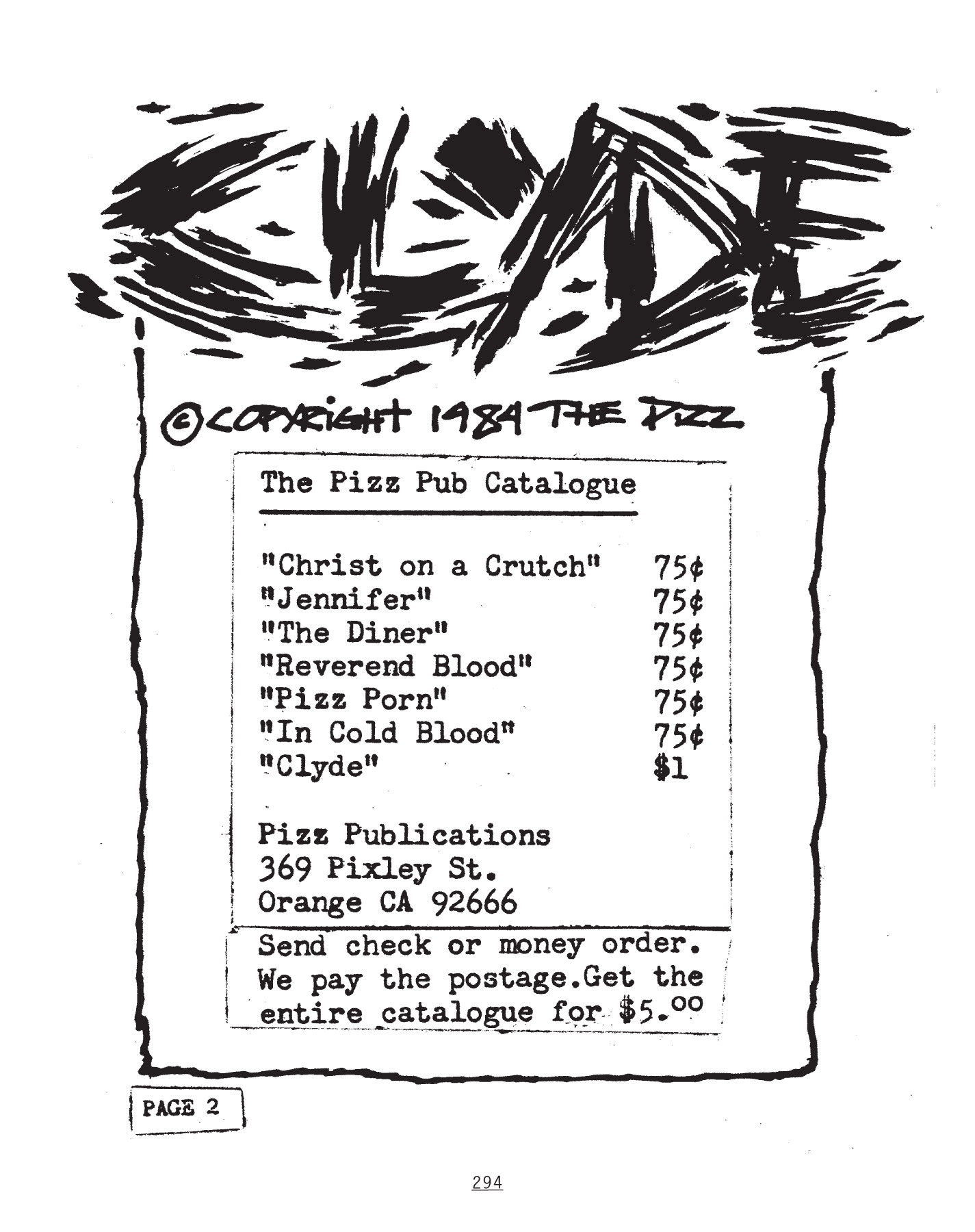 Read online NEWAVE! The Underground Mini Comix of the 1980's comic -  Issue # TPB (Part 3) - 82
