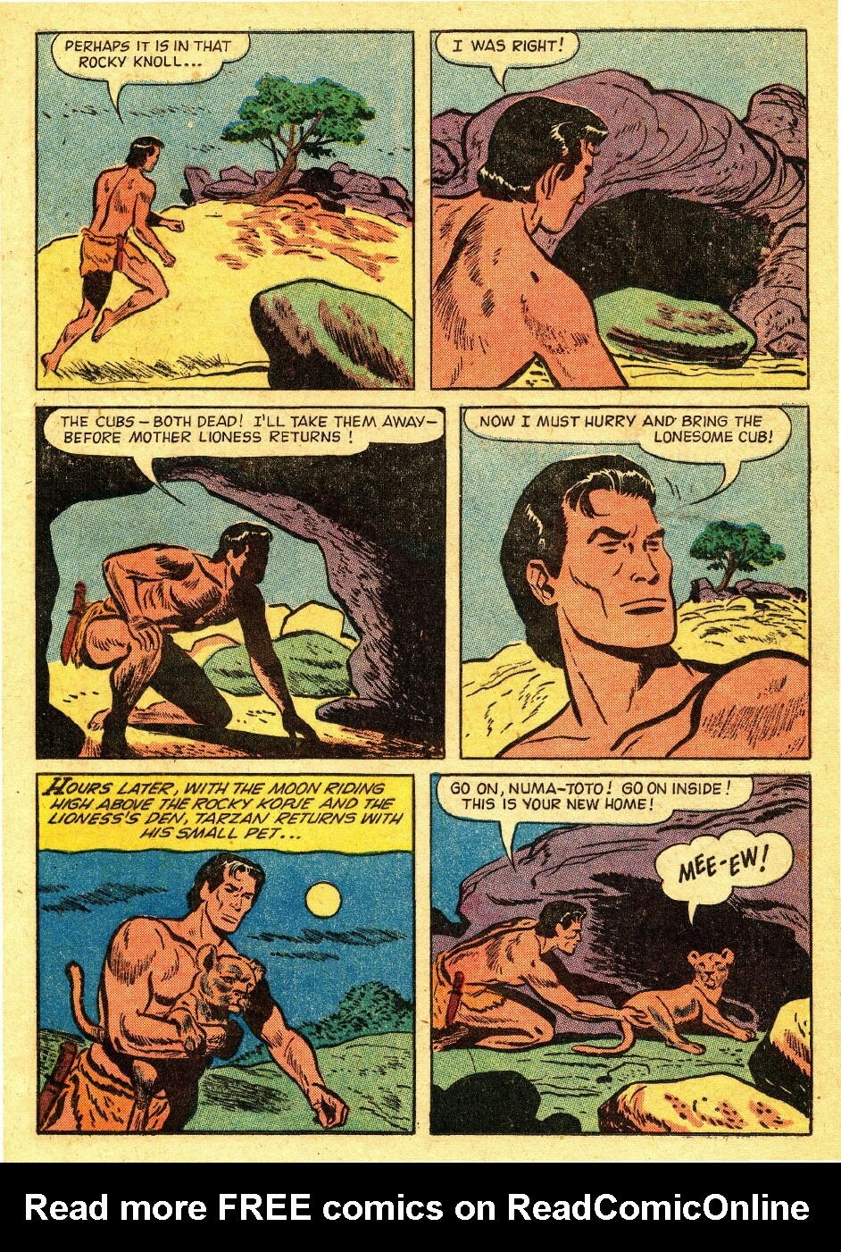 Read online Tarzan (1948) comic -  Issue #80 - 25